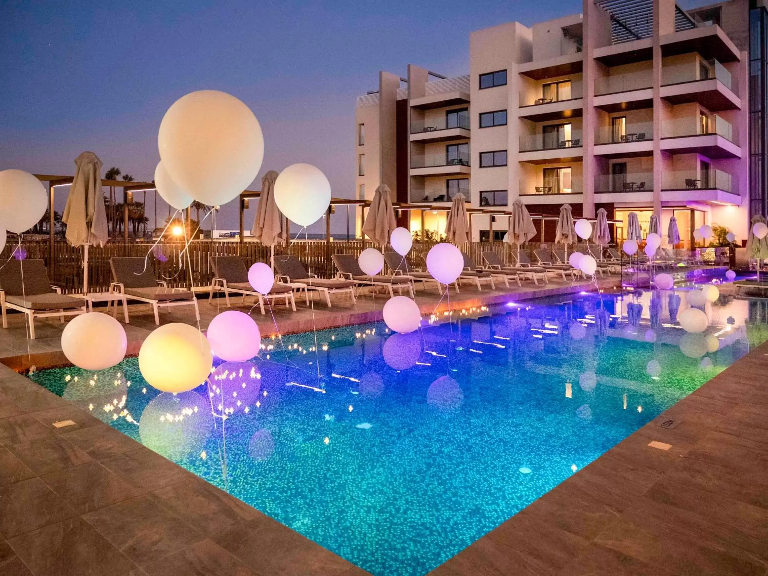 wedding, Swimming Pool in Mercure Larnaca Beach Resort