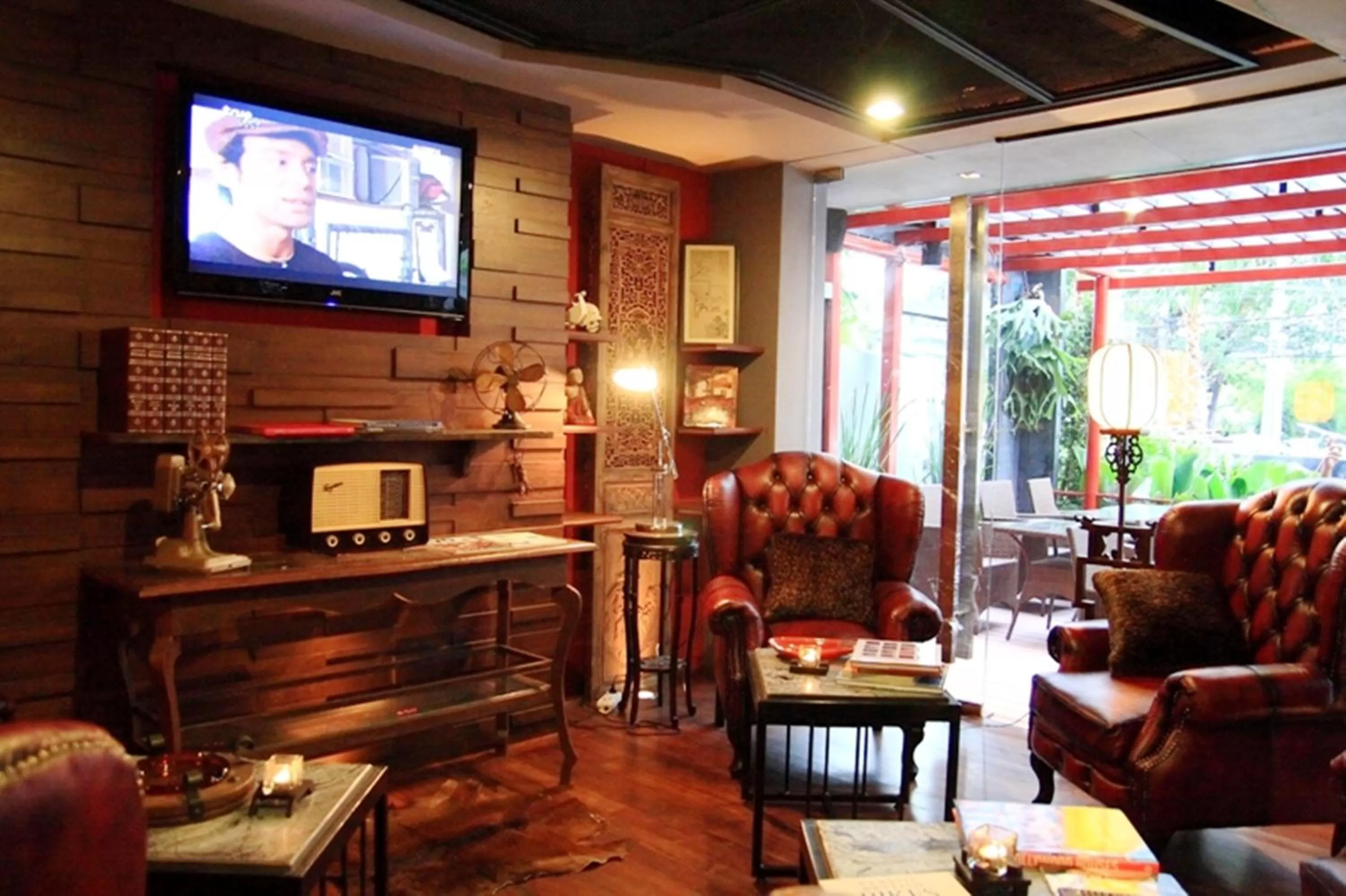 Living room in The Fusion Suites