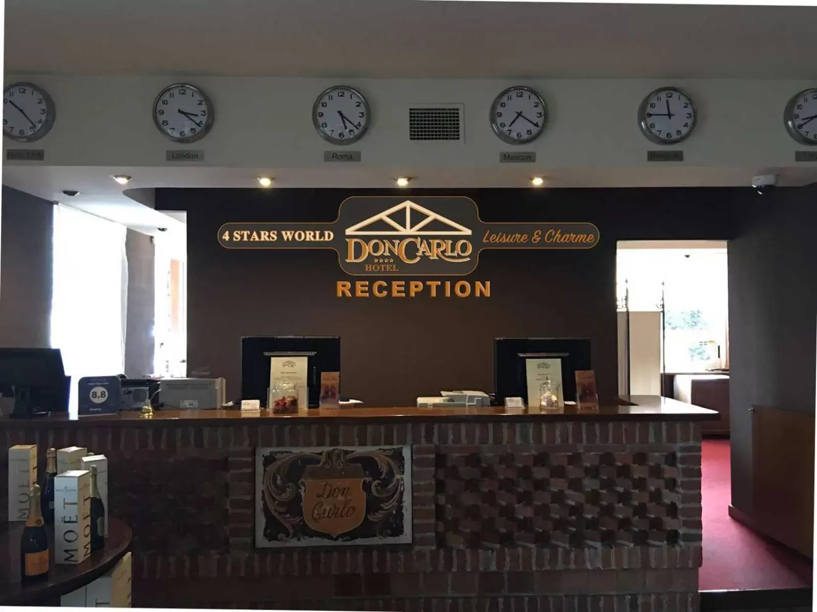 Property logo or sign, Lobby/Reception in Hotel Don Carlo