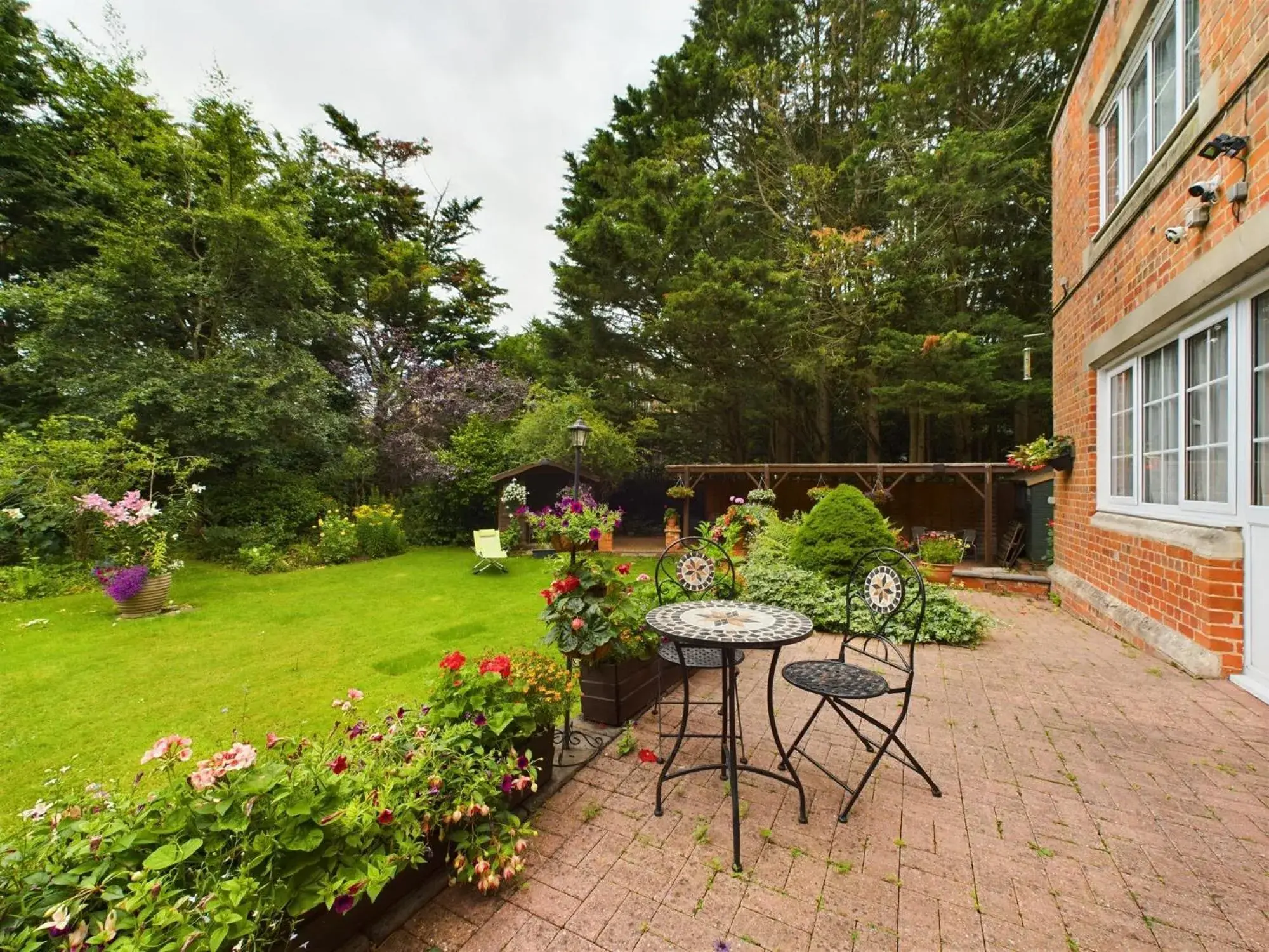 Garden in Beech House Hotel