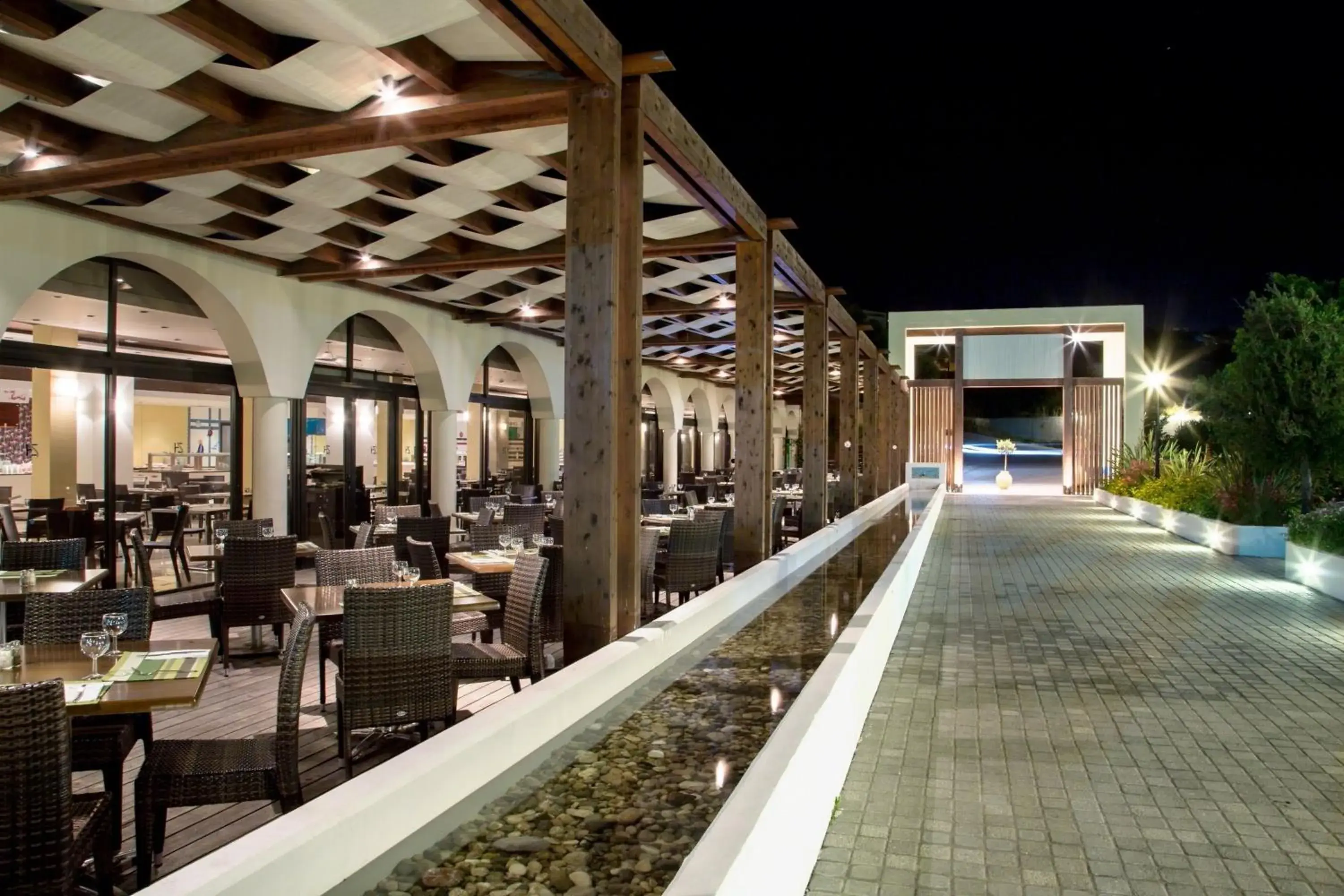 Restaurant/places to eat, Patio/Outdoor Area in Sol Cosmopolitan Rhodes