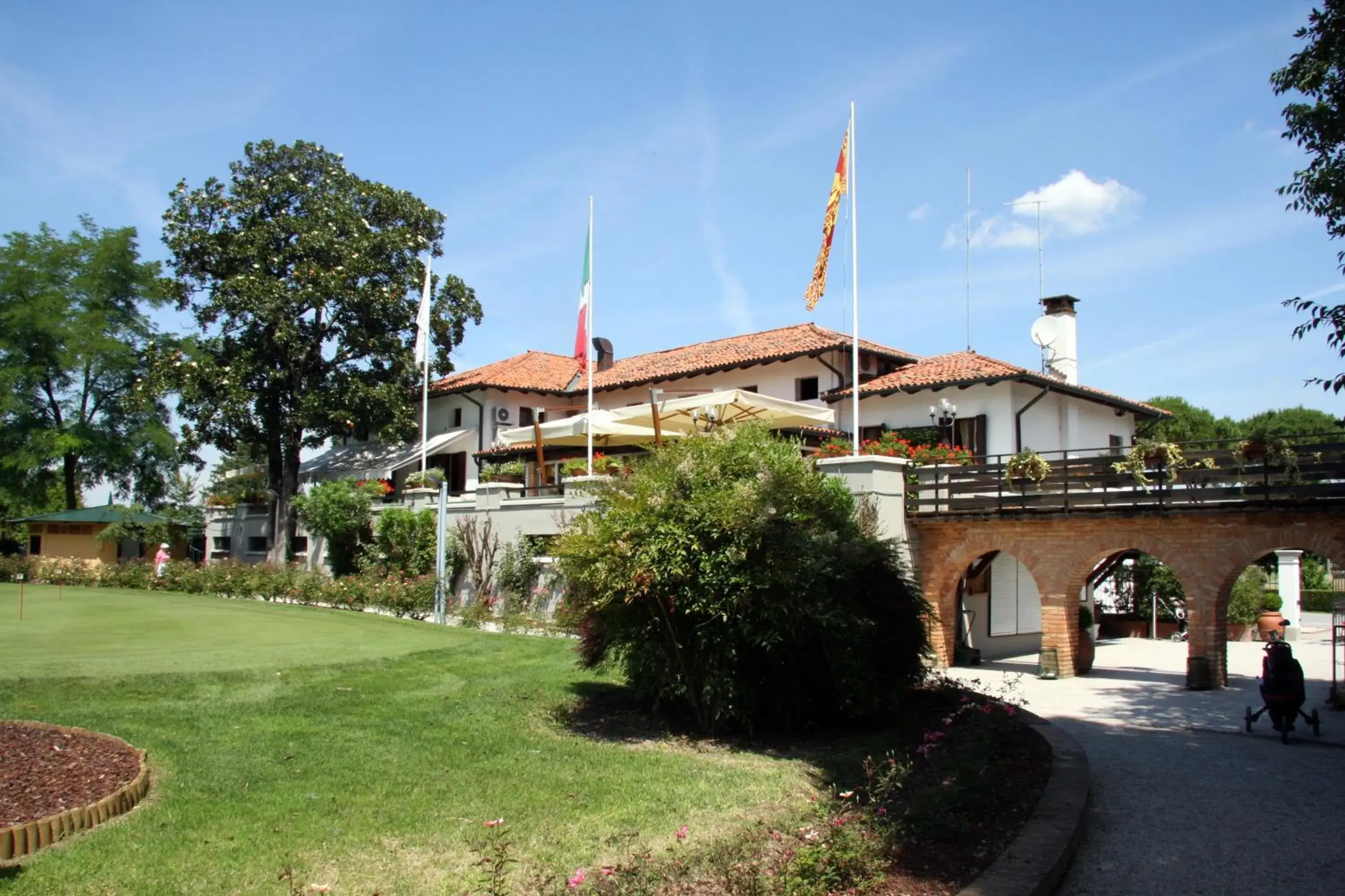 Golfcourse in Hotel Villa Condulmer