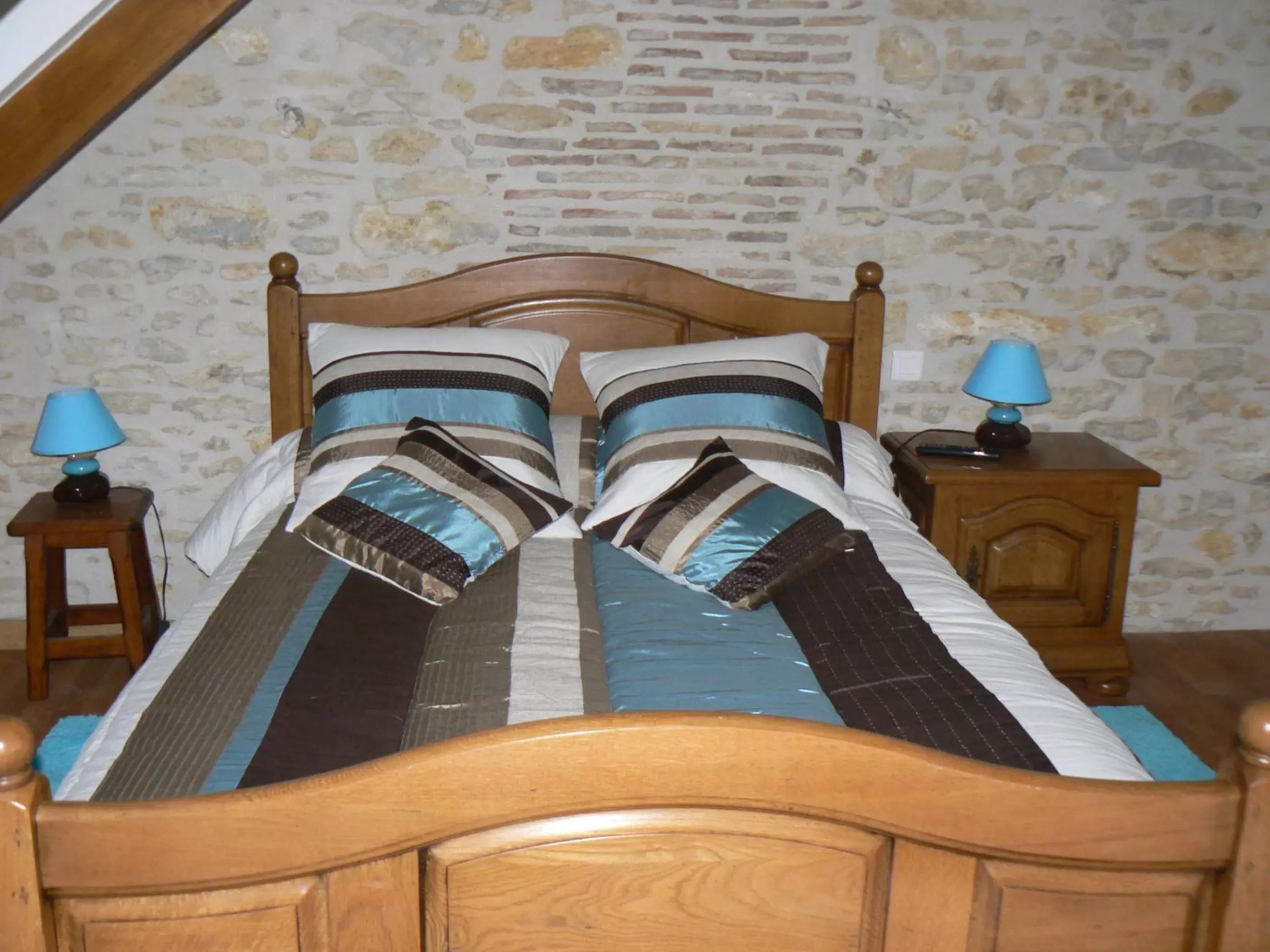 Bed in Le Manoir des Chapelles