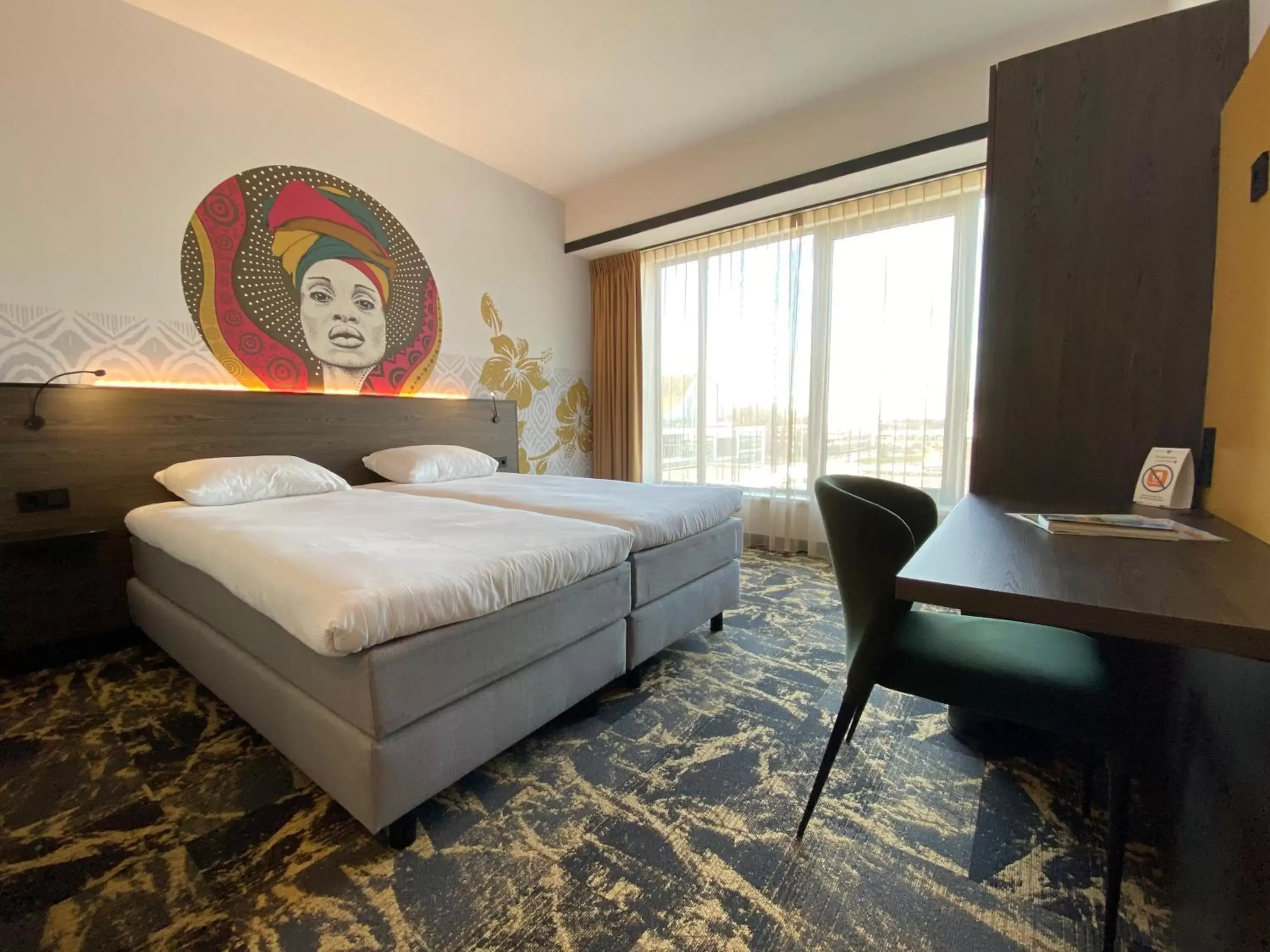 Standard Twin Room in Fletcher Hotel-Restaurant ByZoo Emmen Standard Twin Room in Fletcher Hotel-Restaurant ByZoo Emmen