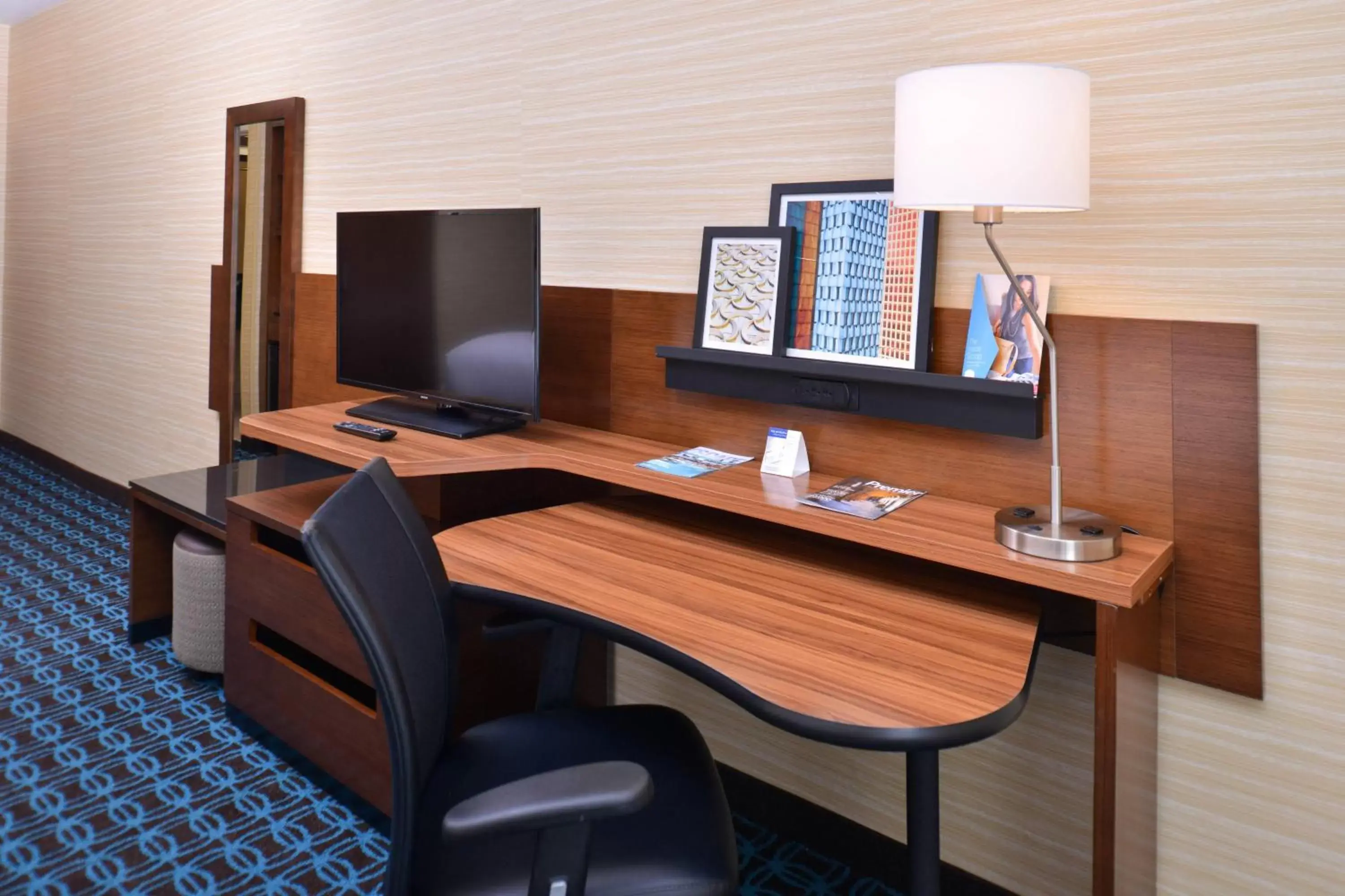 Photo of the whole room, TV/Entertainment Center in Fairfield Inn & Suites Farmington