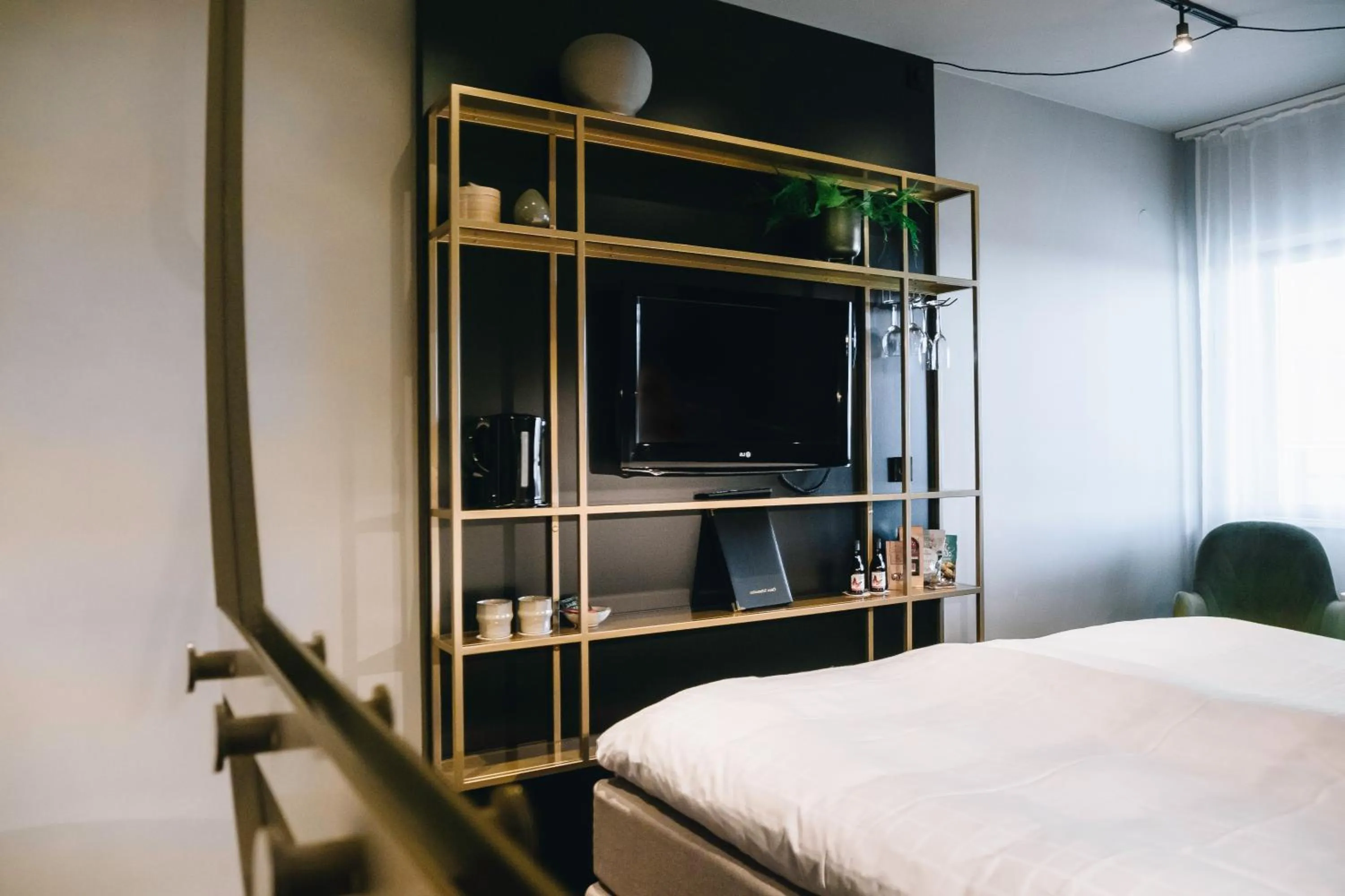 Photo of the whole room, Bed in Hotell Södra Berget