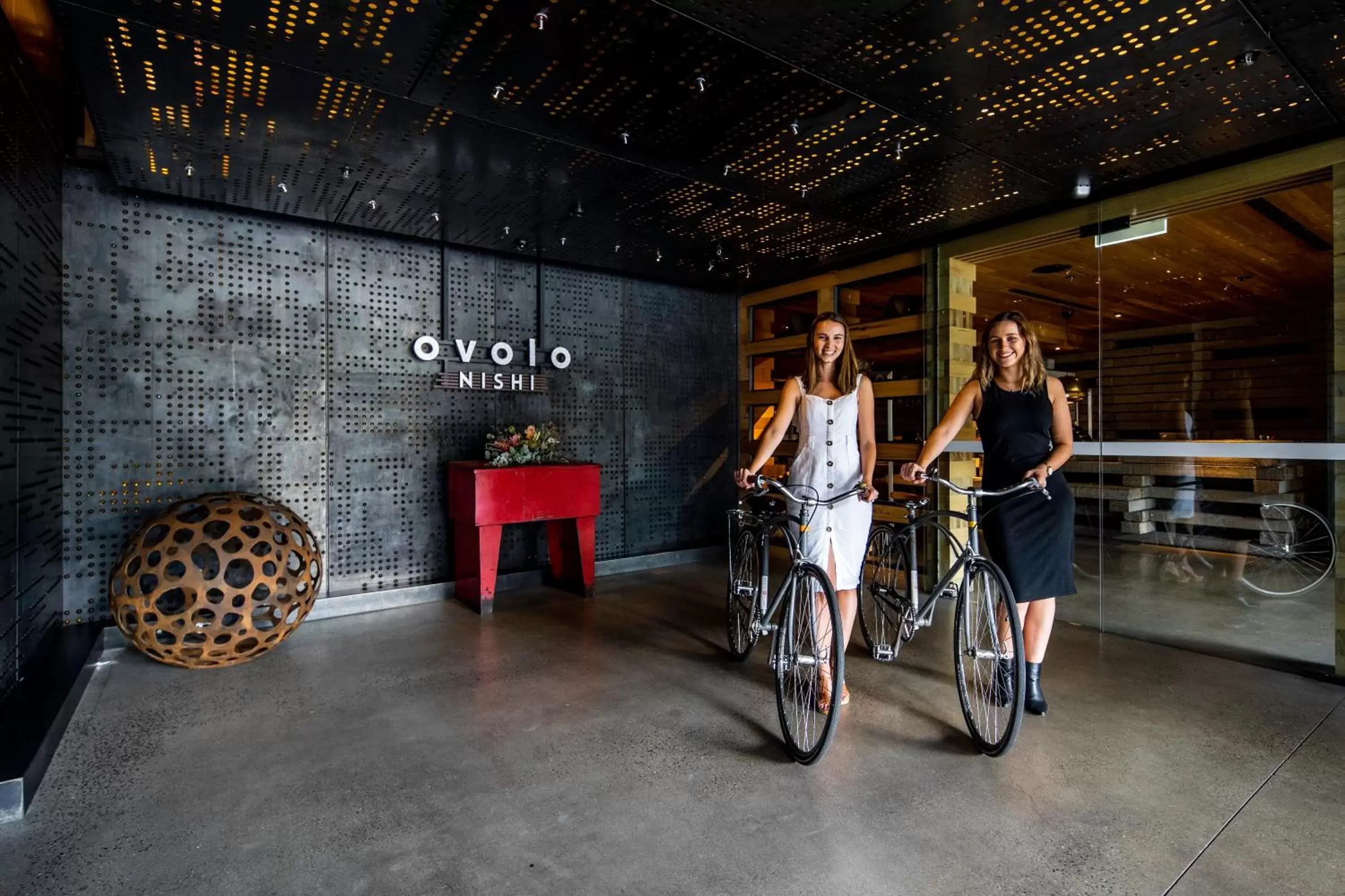 Cycling in Ovolo Nishi