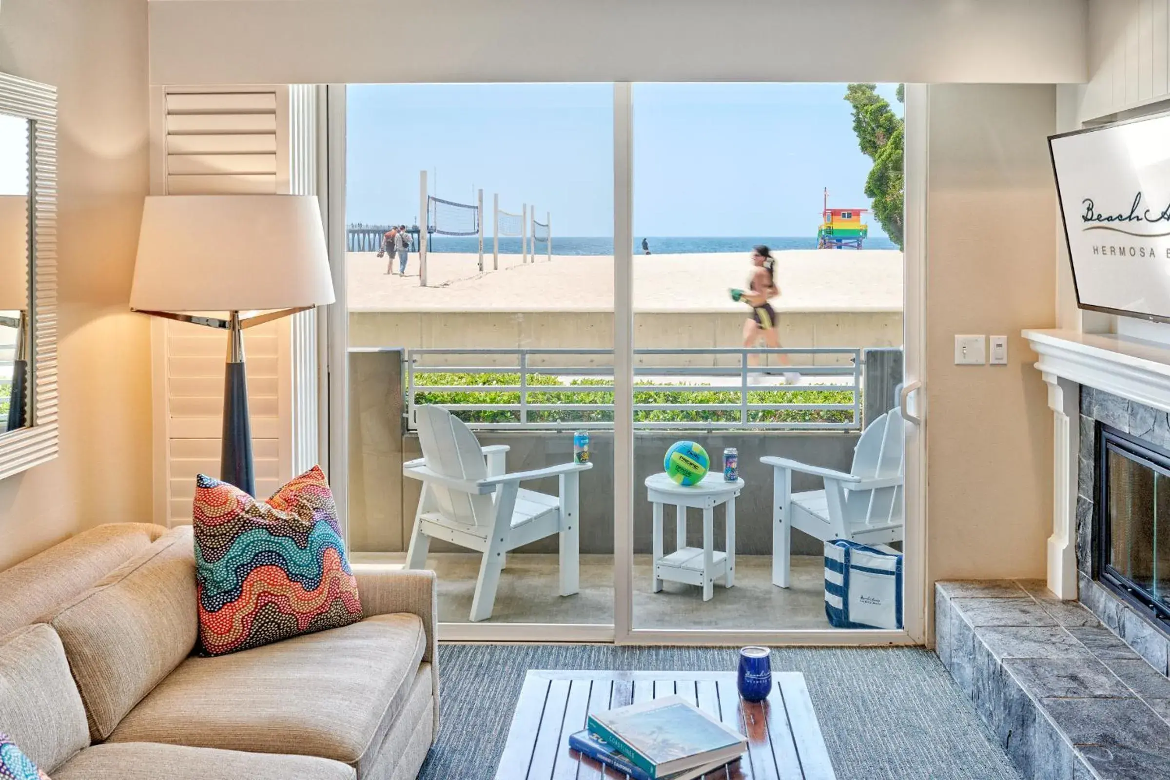 Seating Area in The Beach House at Hermosa