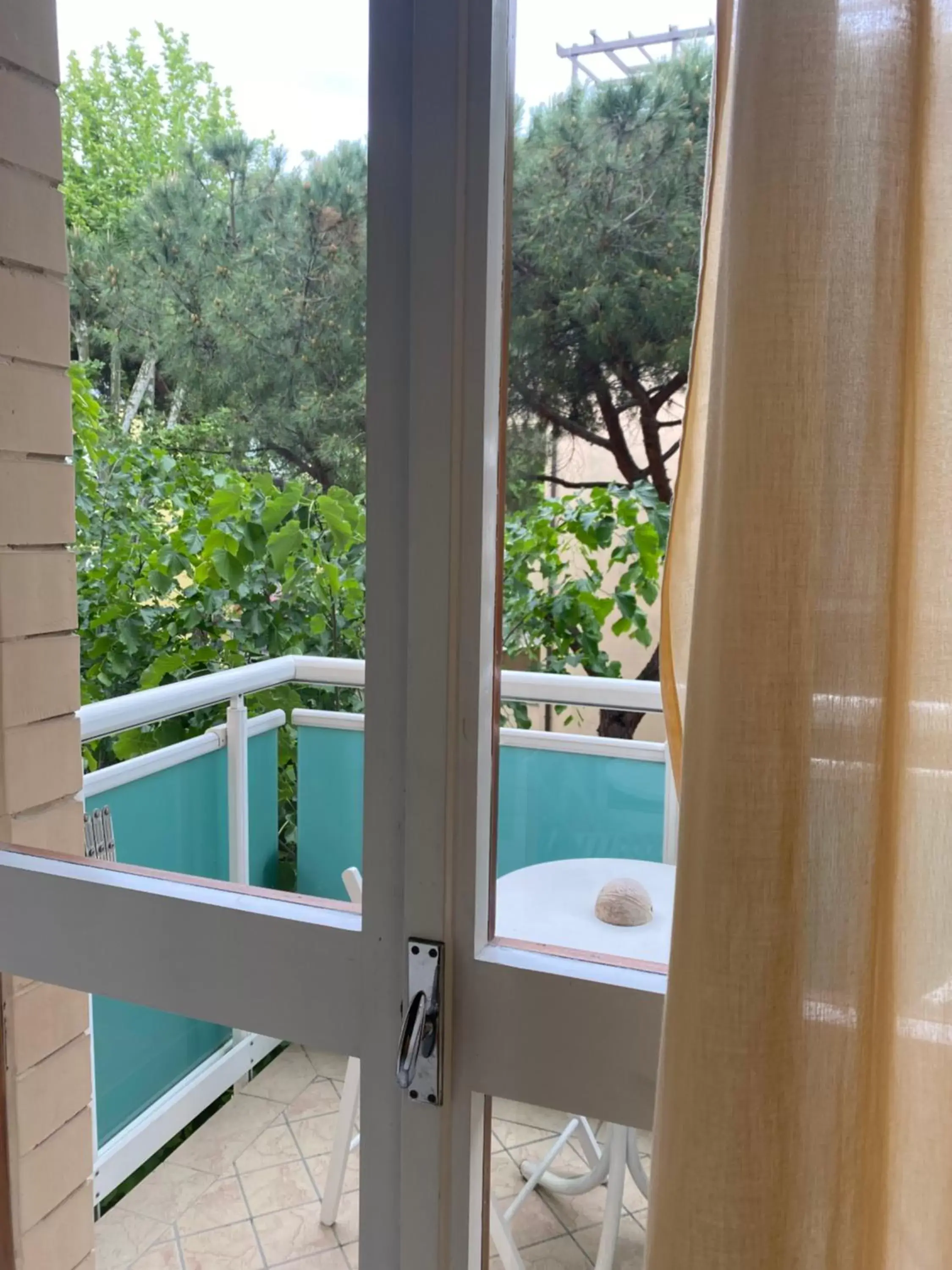 Balcony/Terrace, Pool View in Hotel Modenese