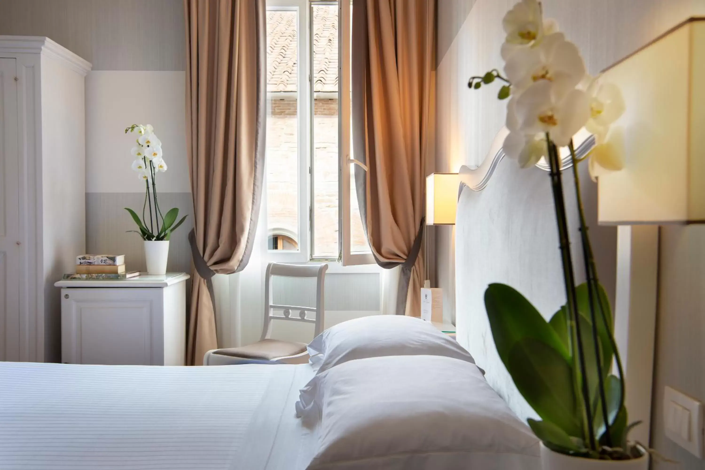 Bedroom, Bed in Hotel Rapallo