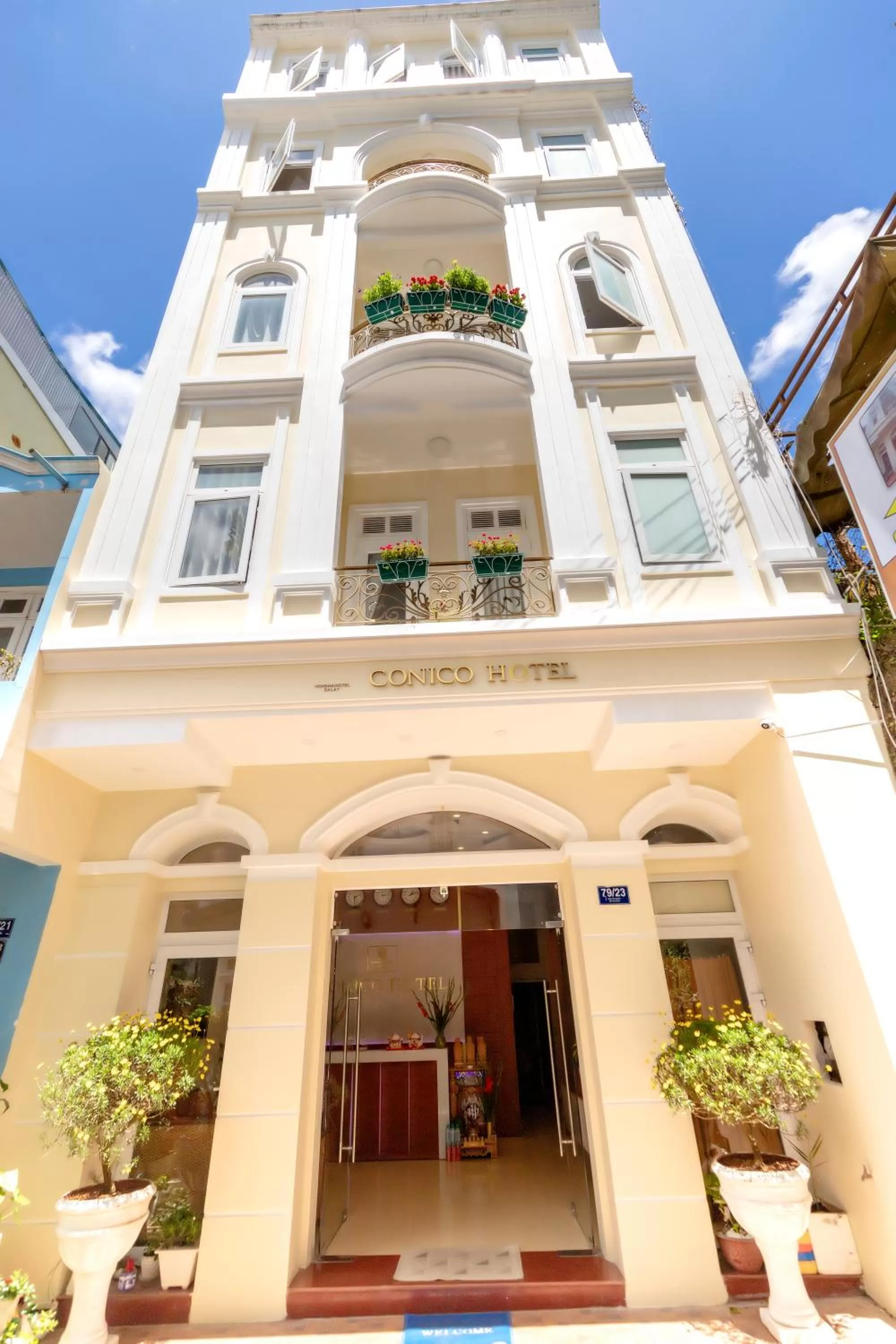 Property building in Conico Đà Lạt Hotel