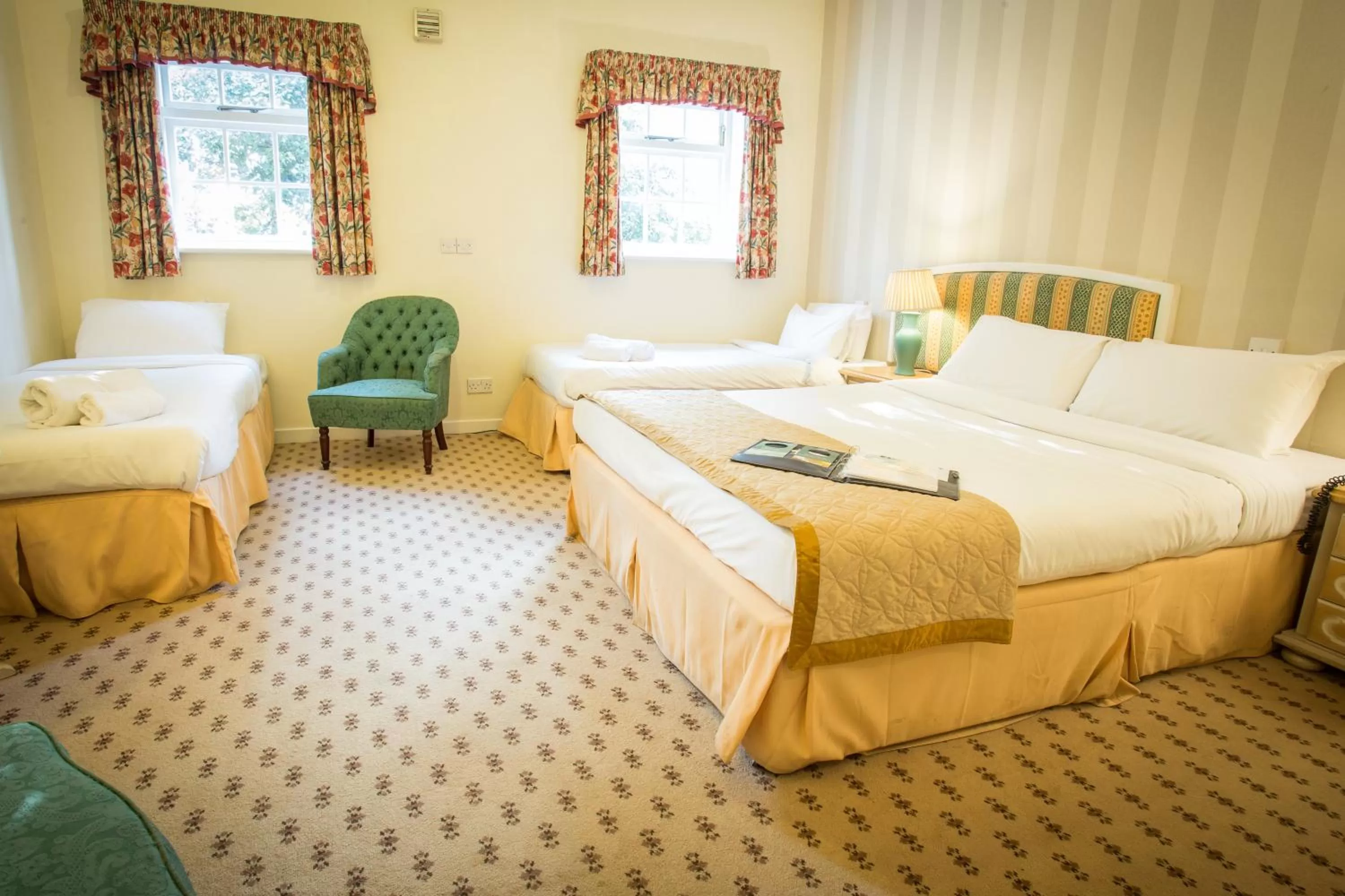 Photo of the whole room, Bed in Marston Farm Hotel