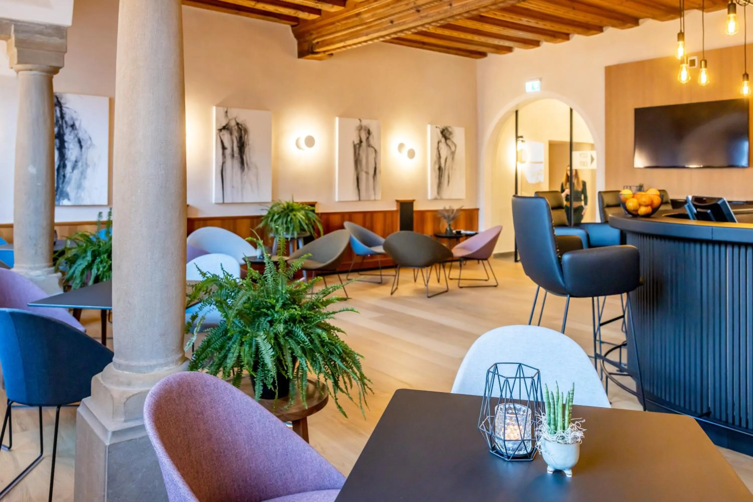 Lounge or bar in Stadthotel Styria