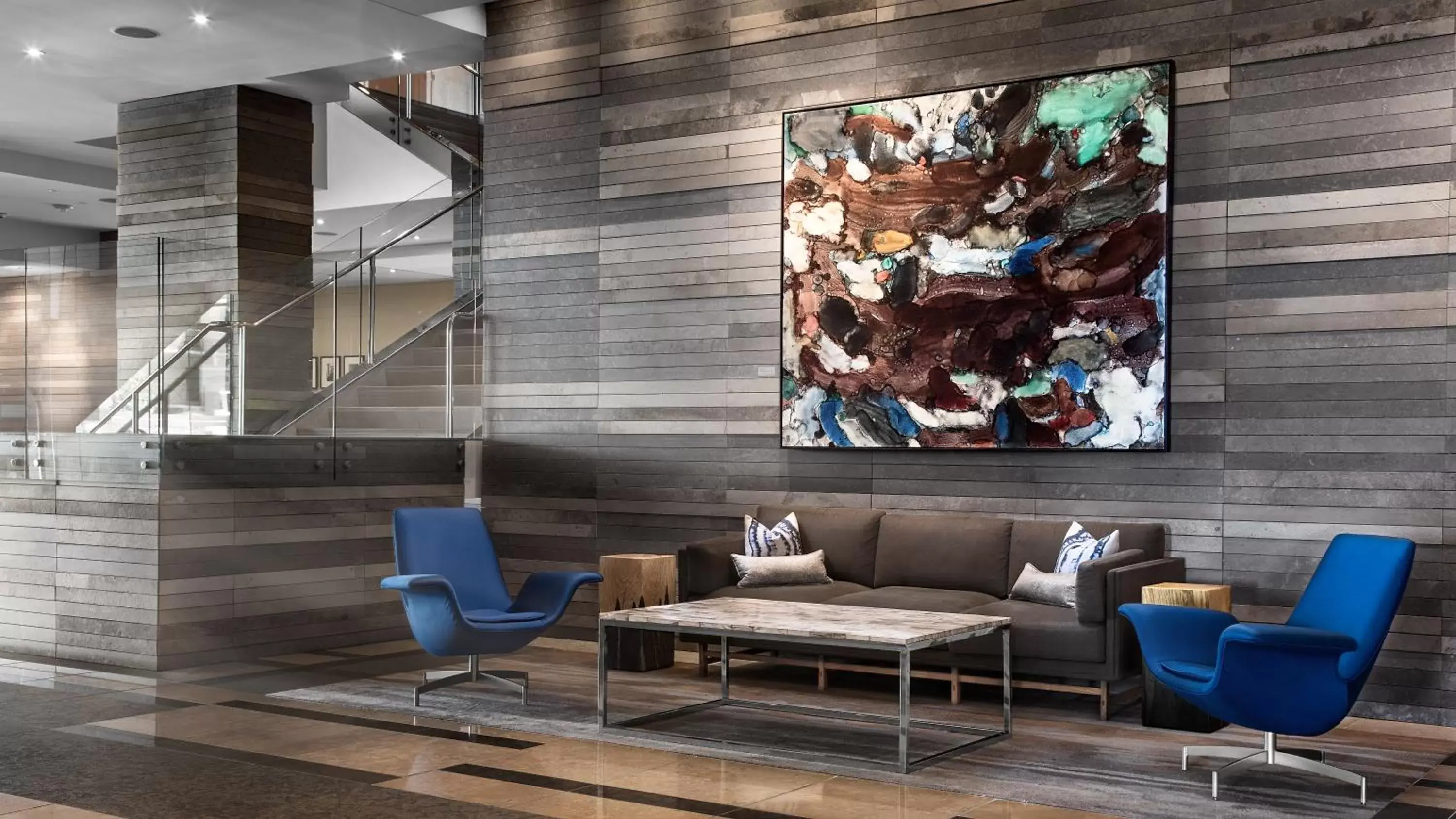 Lobby or reception in Four Seasons Hotel Seattle Lobby or reception in Four Seasons Hotel Seattle