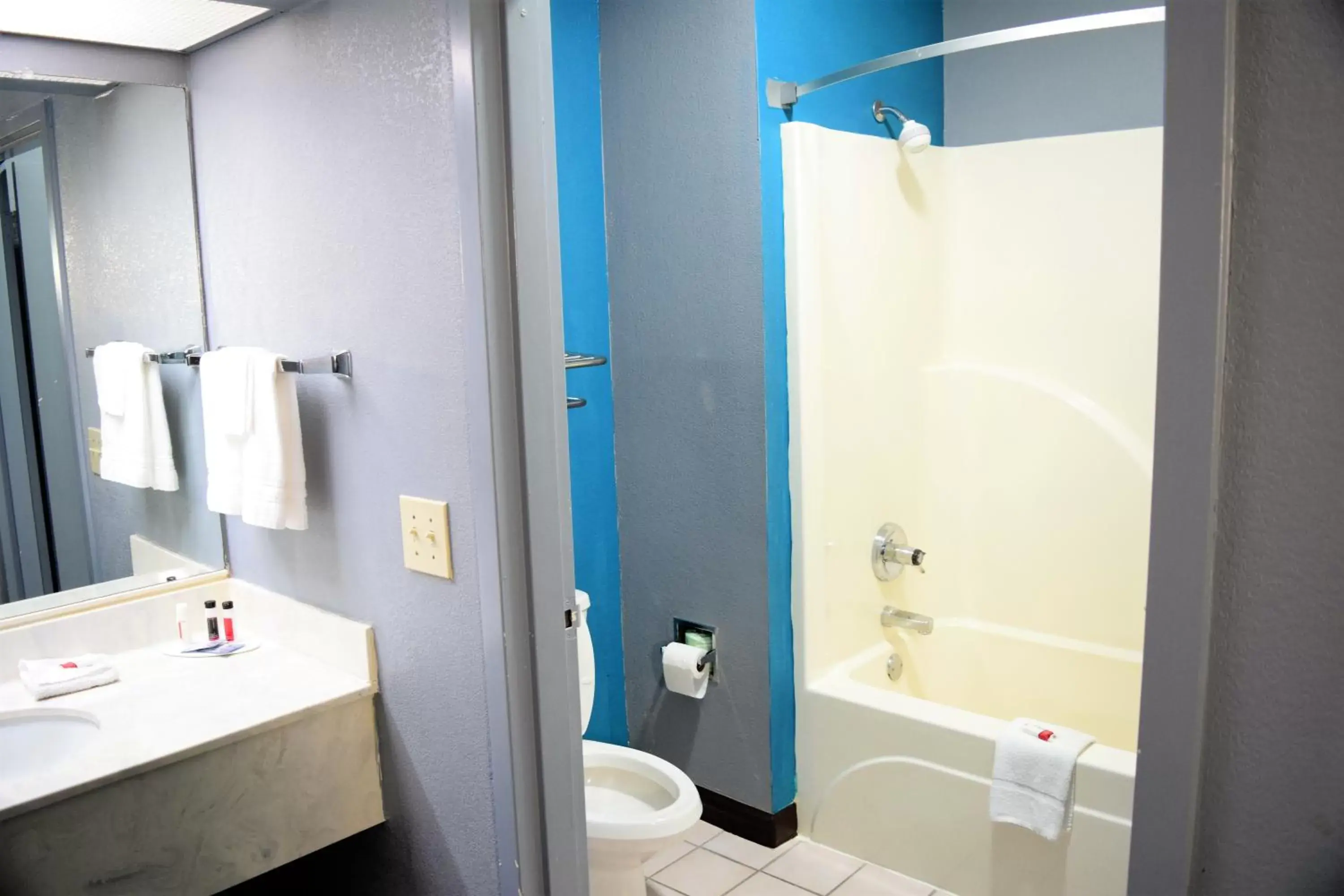 Bathroom in Days Inn by Wyndham Montgomery