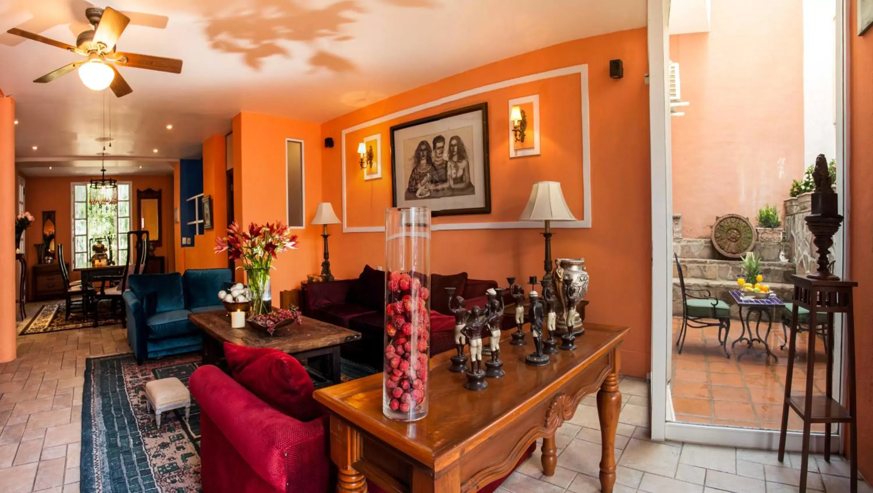 Living room in Garlands Del Rio