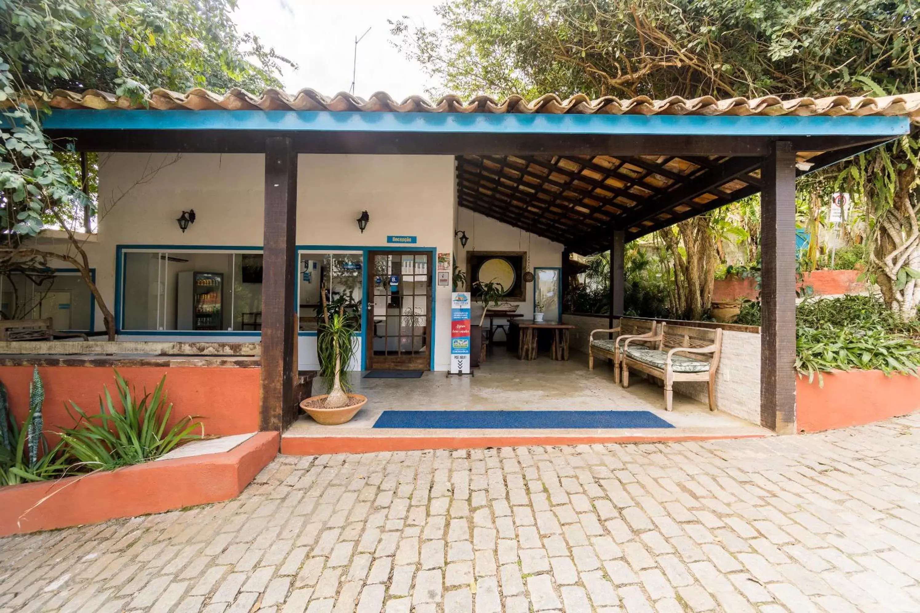 Facade/entrance in Hotel Miratlantico Búzios