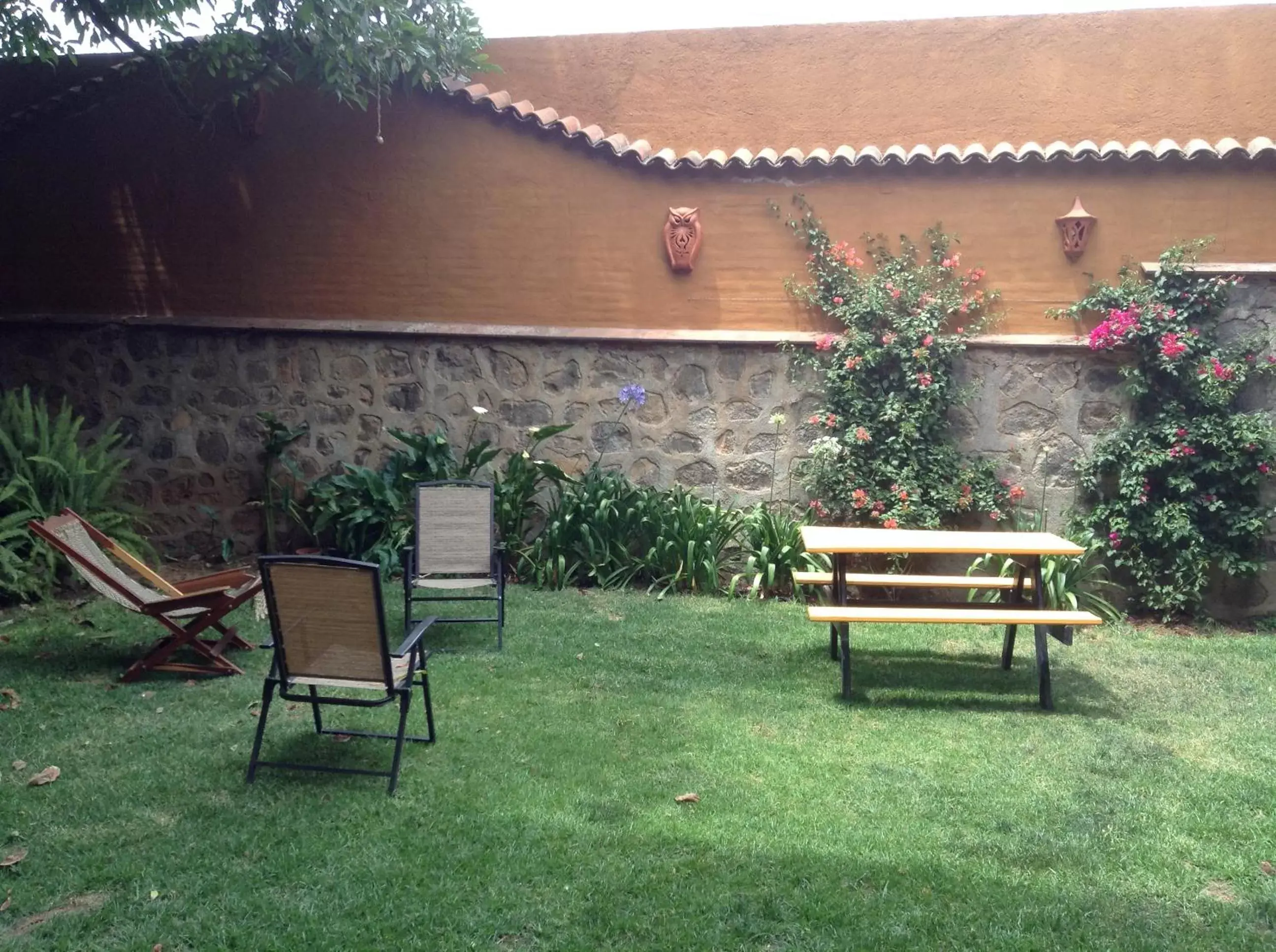 View (from property/room), Garden in Posada Yolihuani