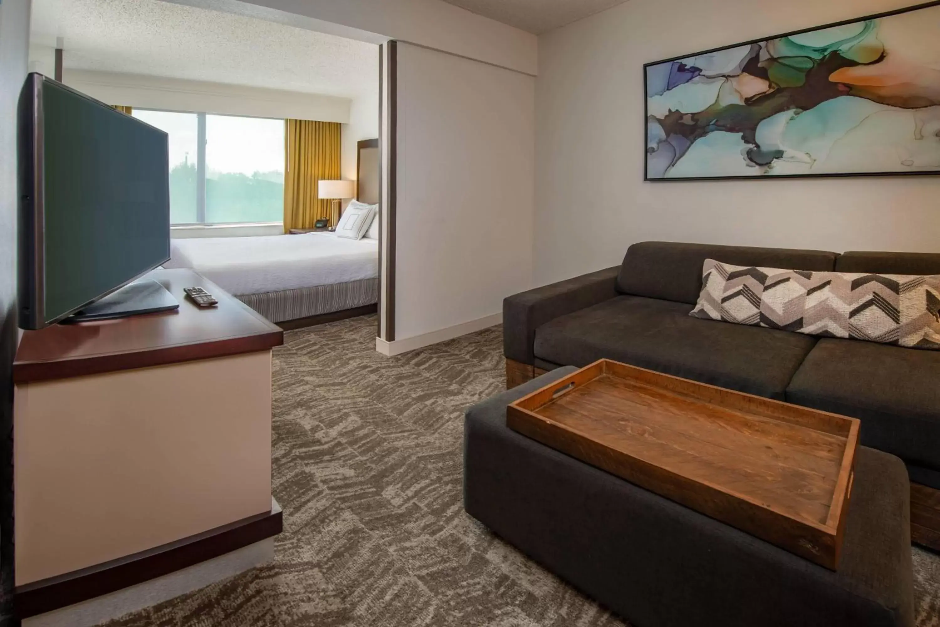 Bedroom, Seating Area in SpringHill Suites Centreville Chantilly