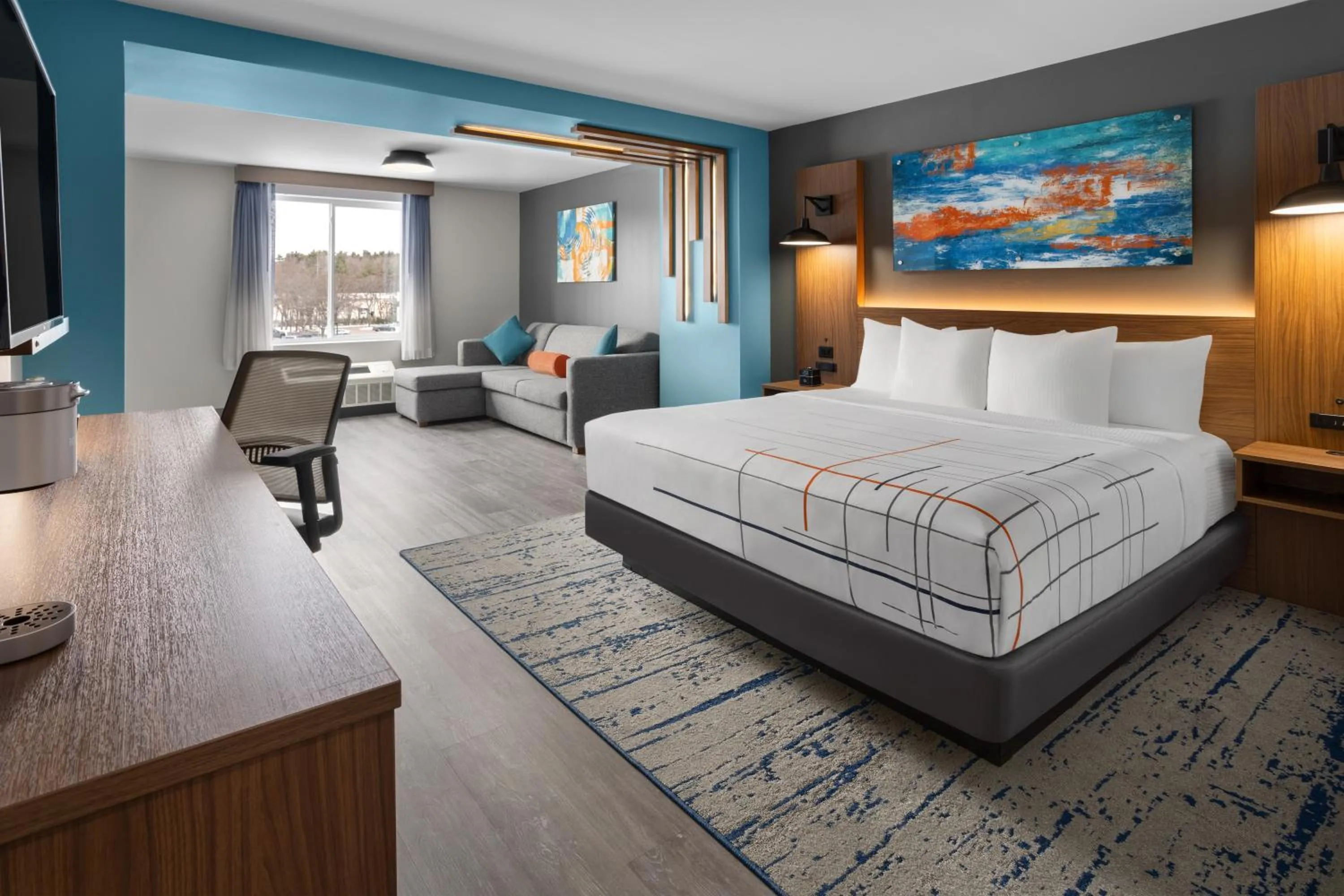 Bed in La Quinta Inn & Suites by Wyndham Williston Burlington