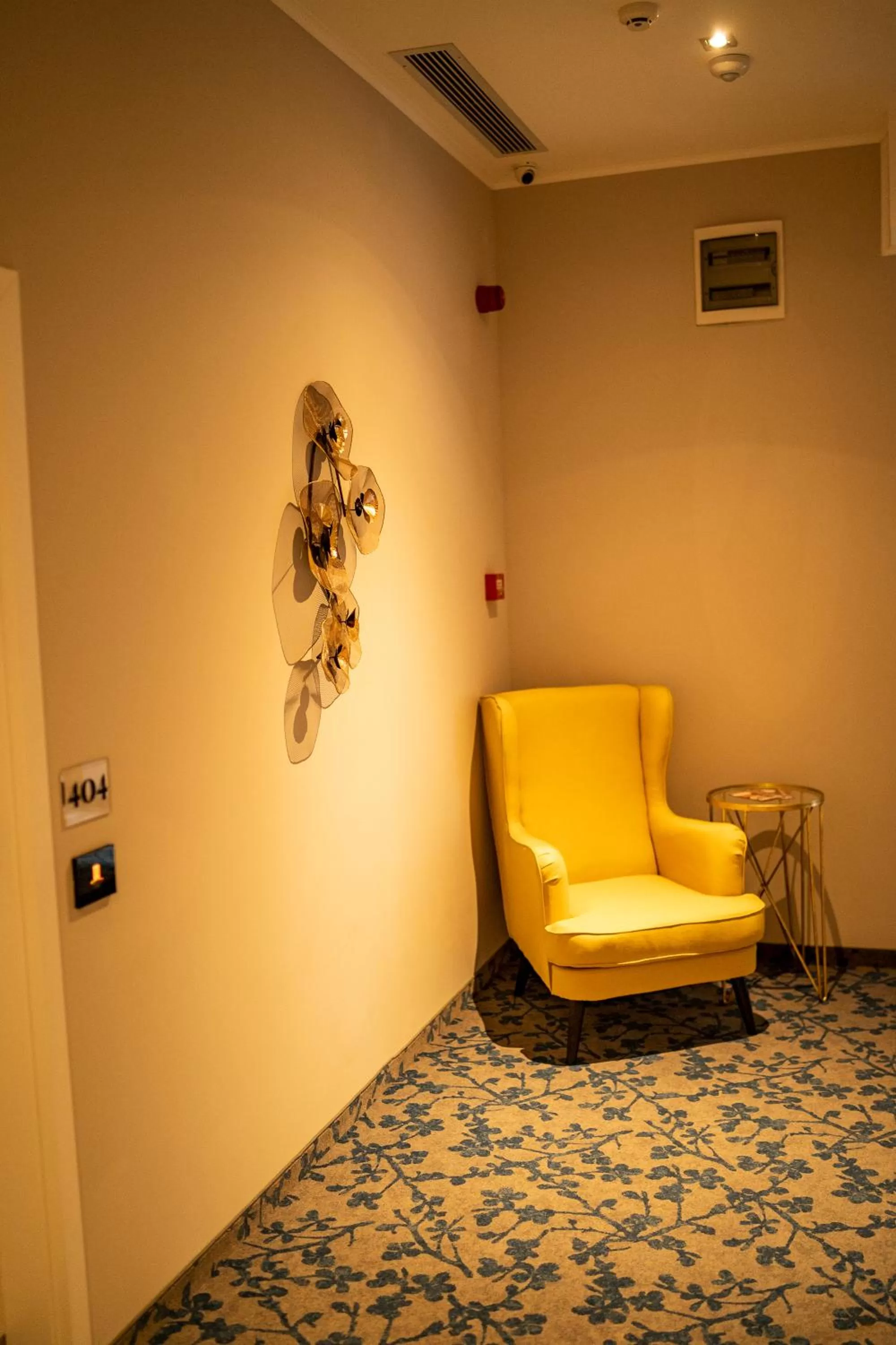 Decorative detail in New Era Hotel Old Town Party Zone Bucharest- parking with fee nearby - NOT at the hotel !