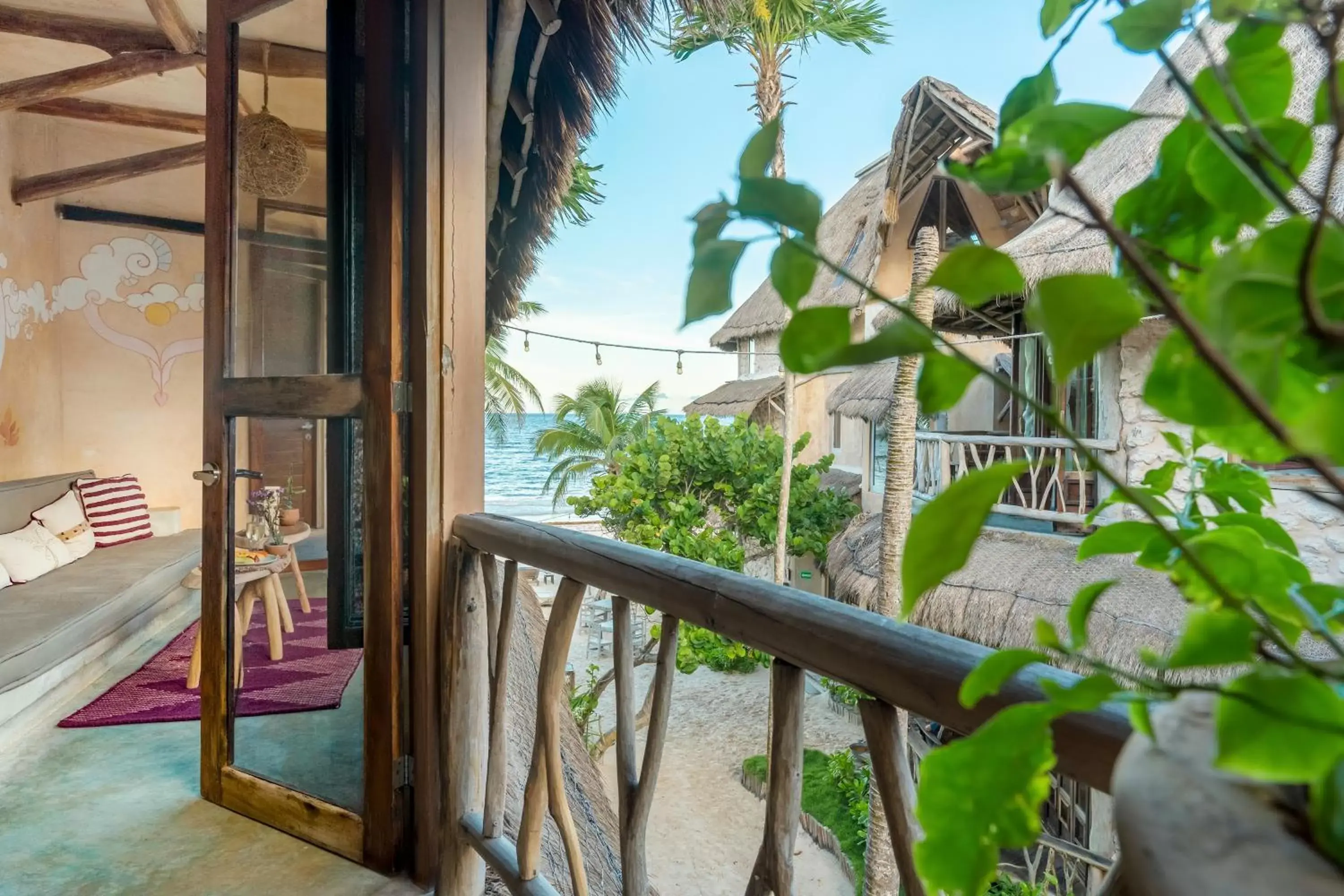 View (from property/room), Balcony/Terrace in Alaya Tulum