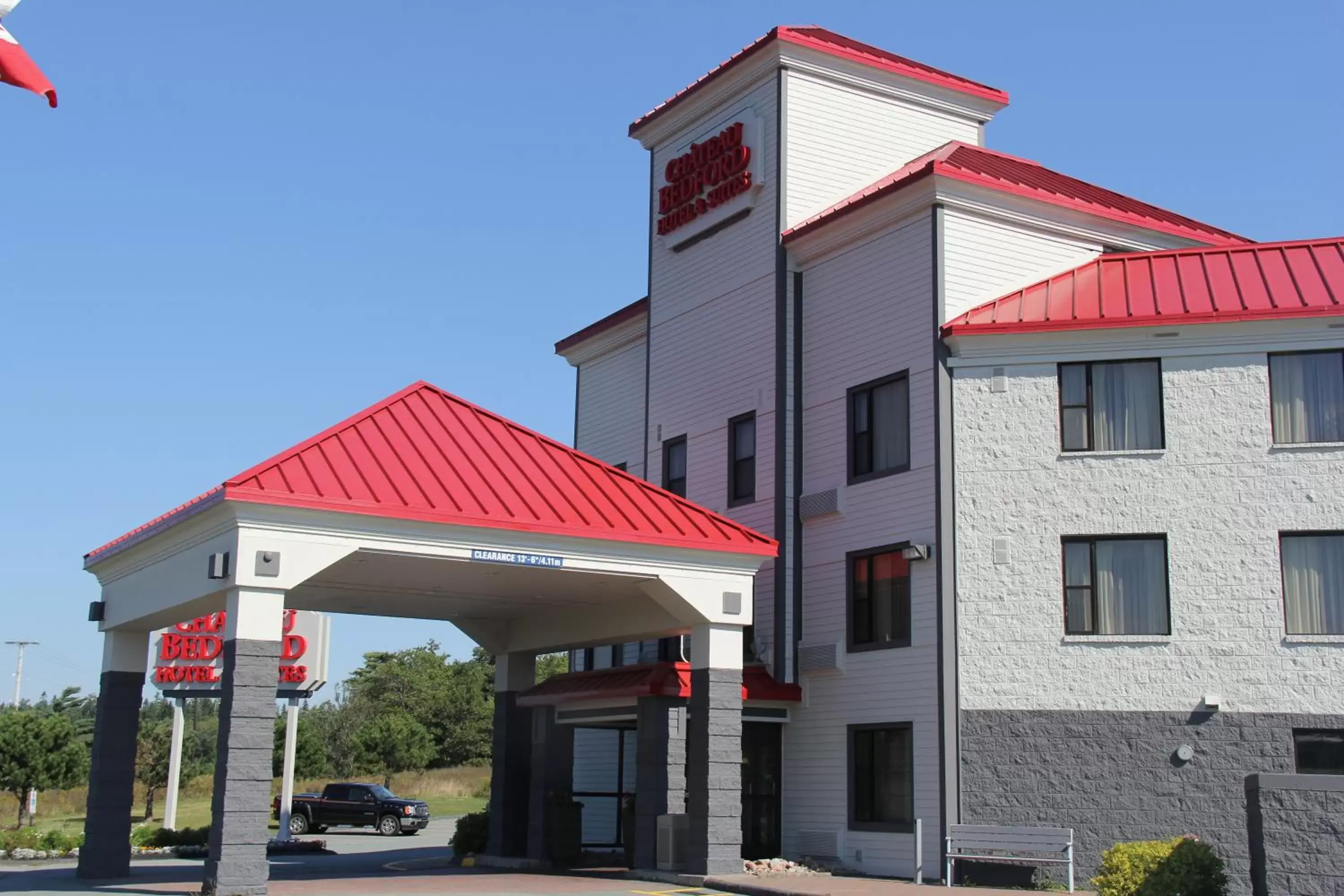 Facade/entrance in Chateau Bedford Trademark Collection by Wyndham Facade/entrance in Chateau Bedford Trademark Collection by Wyndham