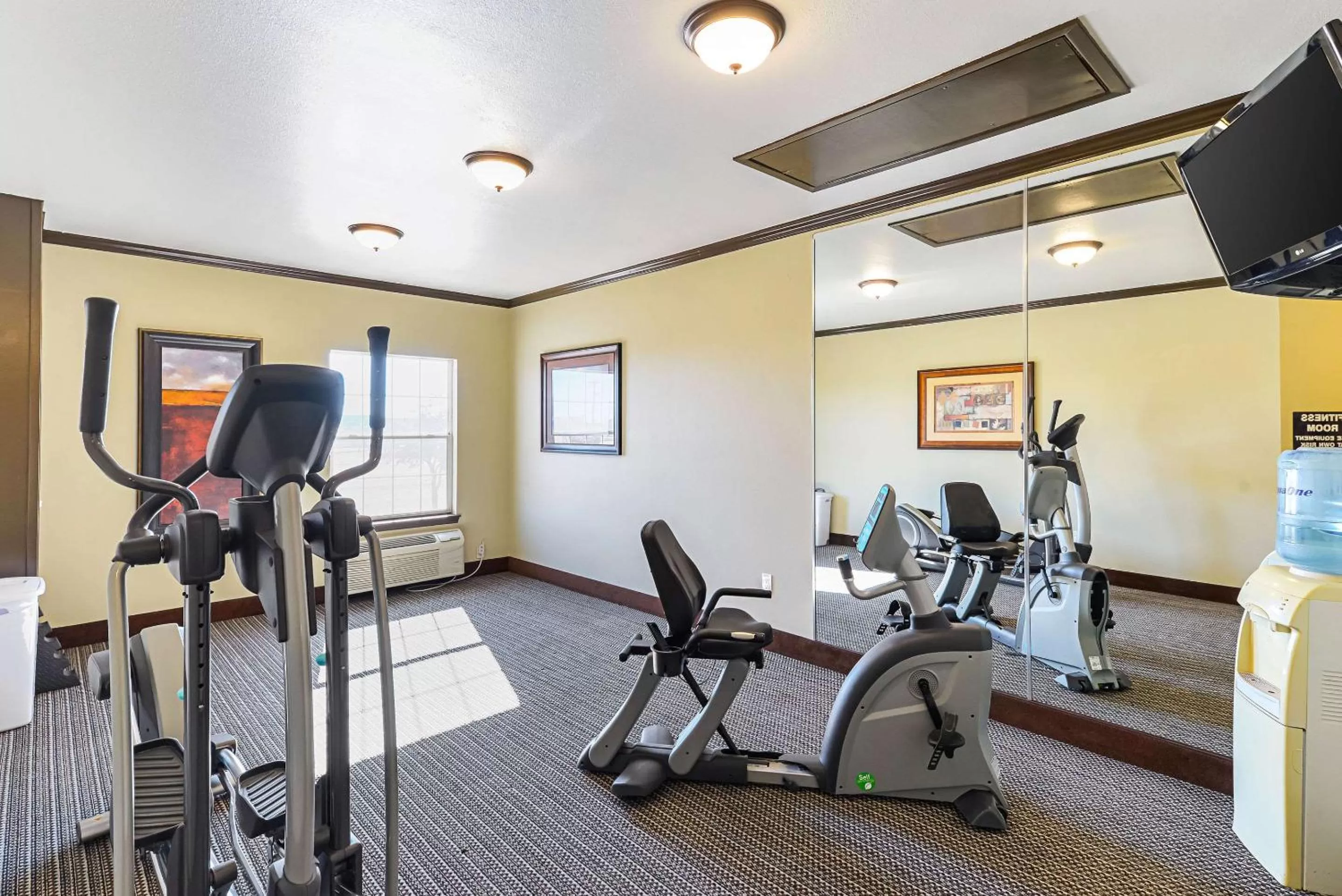 Fitness centre/facilities in Quality Inn & Suites Lubbock South