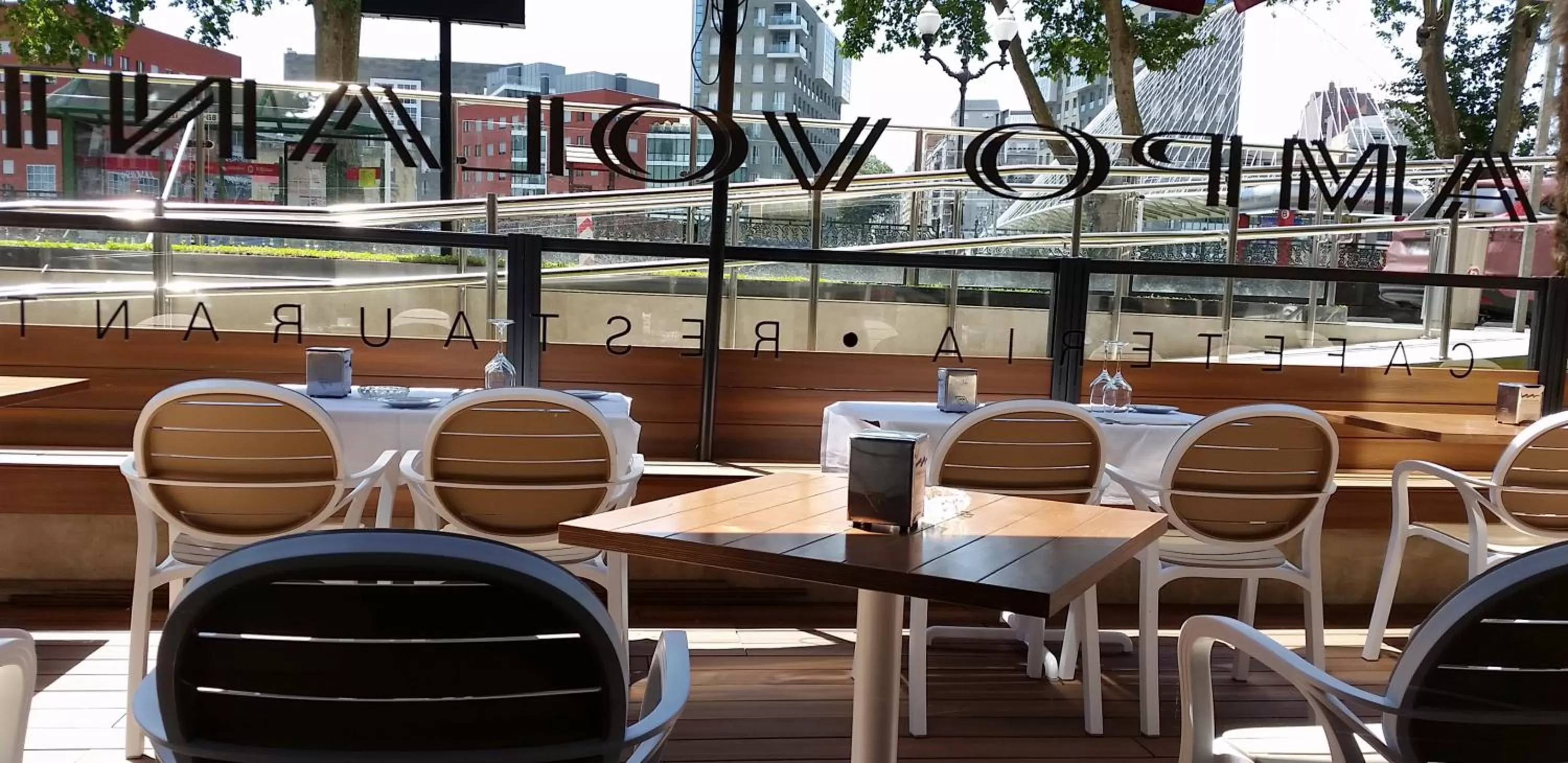 Restaurant/places to eat in Hotel Conde Duque Bilbao