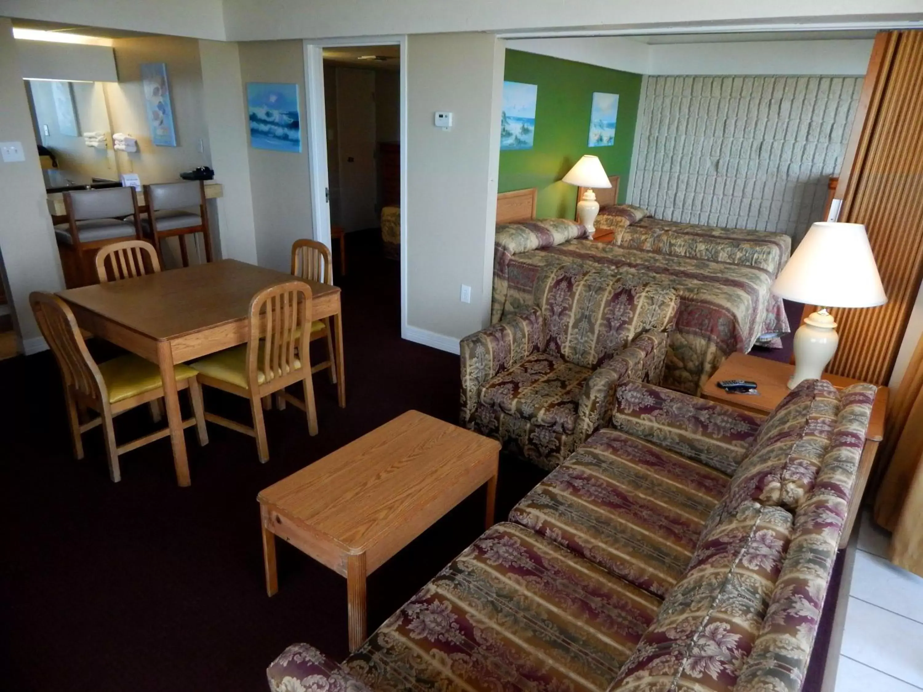 Living room, Seating Area in Padre South Hotel On The Beach