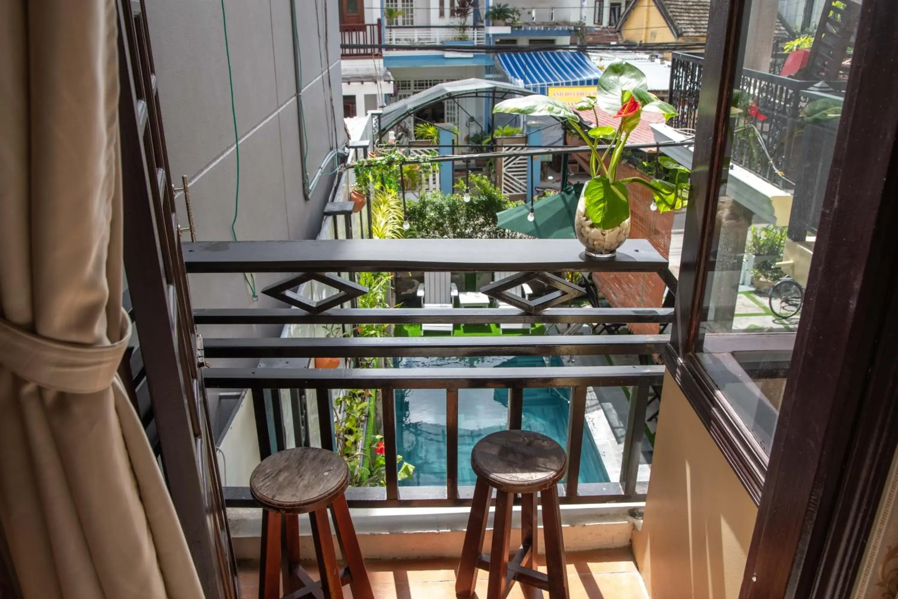 Garden, Balcony/Terrace in Hoi An Ngo Homestay