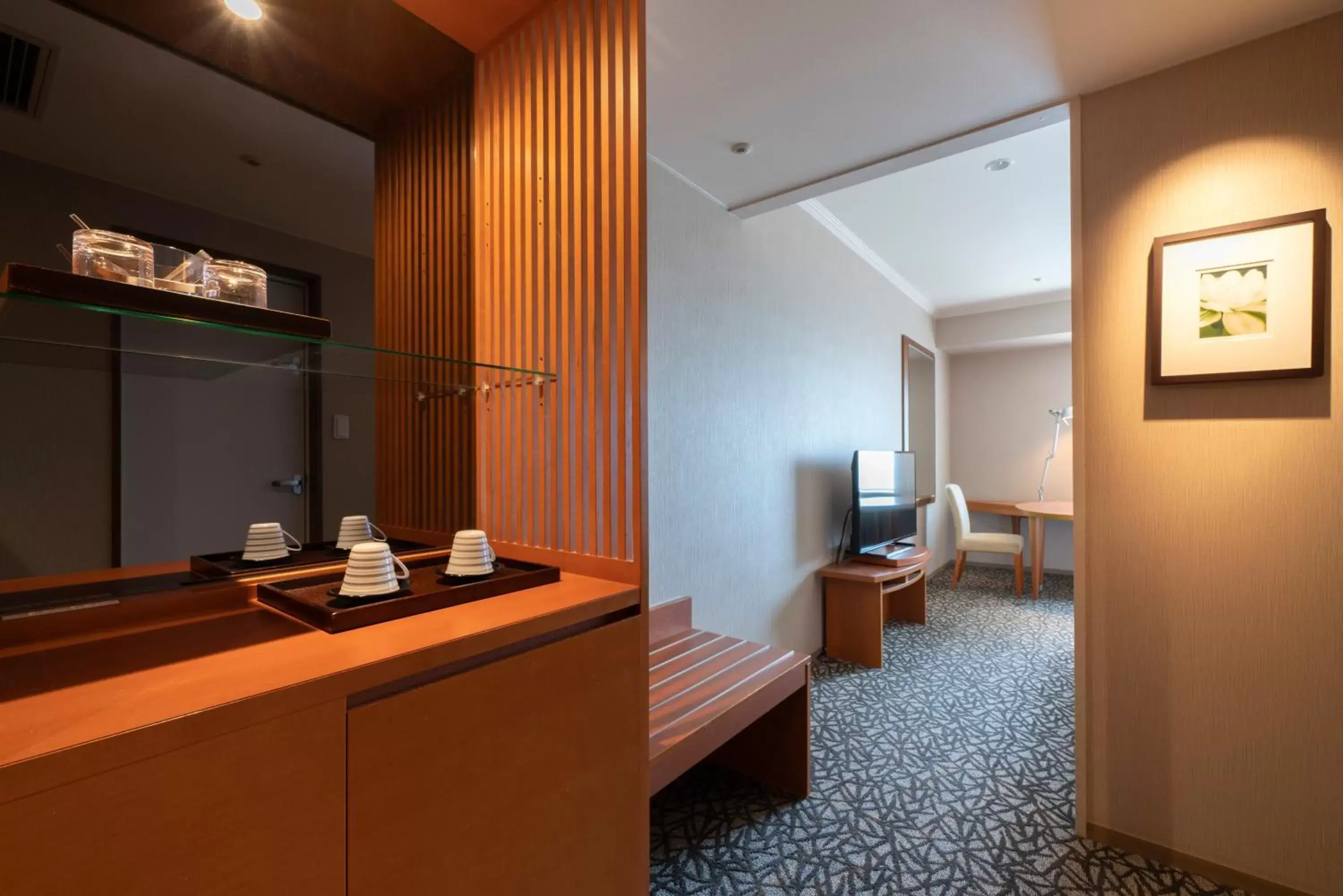 Photo of the whole room, TV/Entertainment Center in Hotel Associa Toyohashi