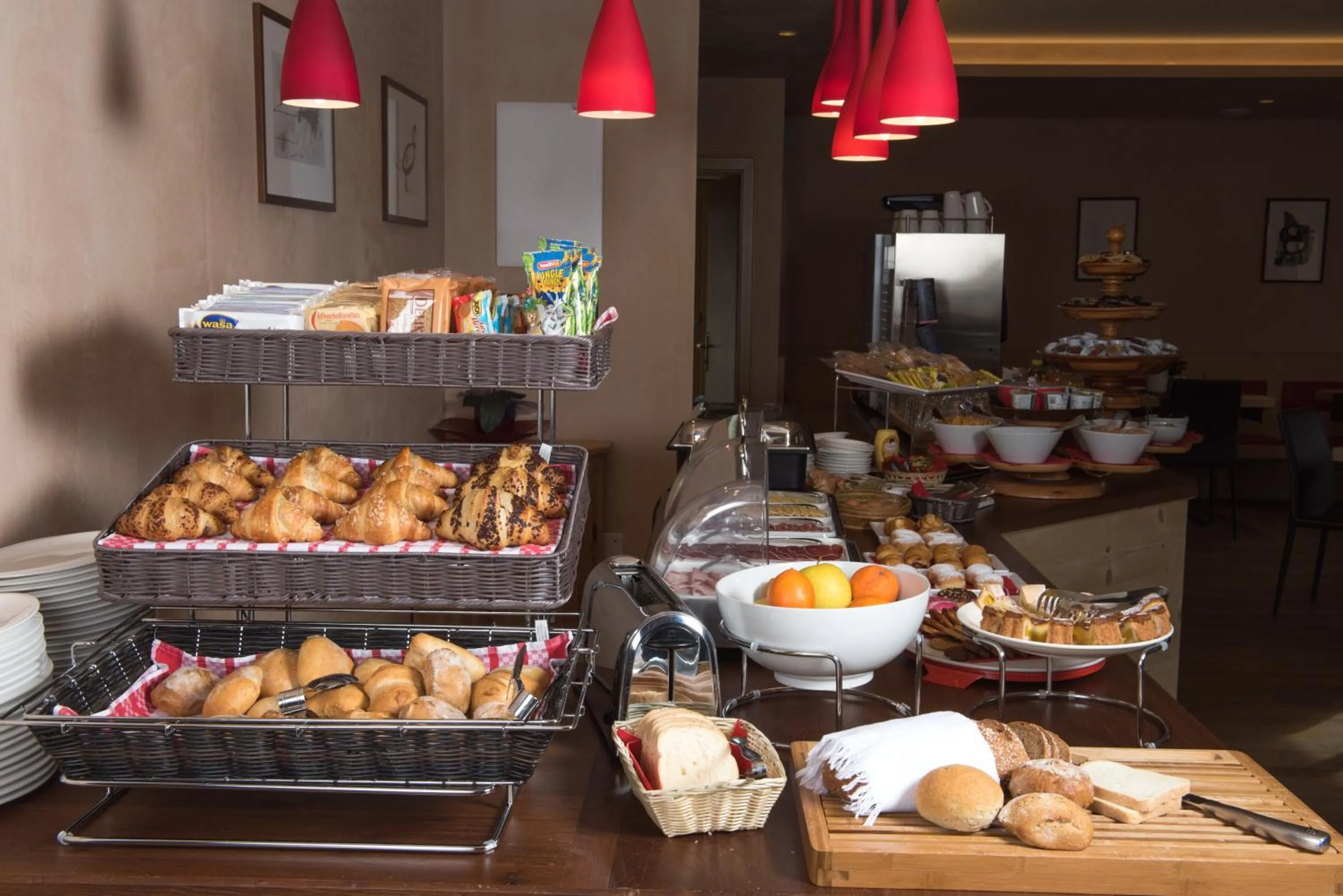 Buffet breakfast in Francesin Active Hotel
