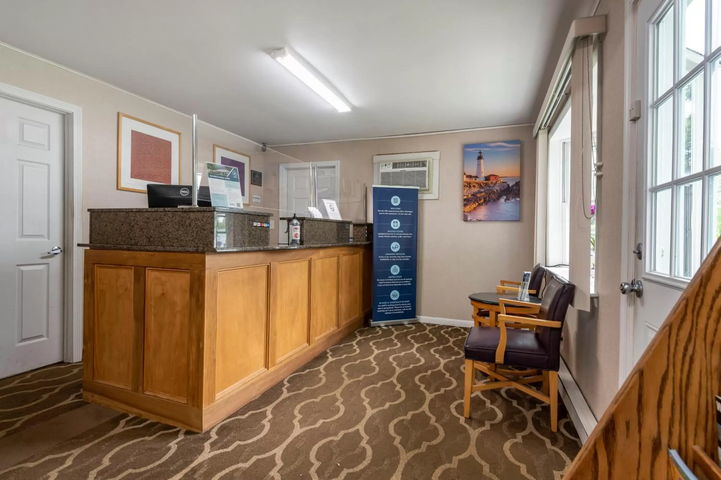 Lobby or reception in Anchor Inn and Cottages Wells-Ogunquit Lobby or reception in Anchor Inn and Cottages Wells-Ogunquit