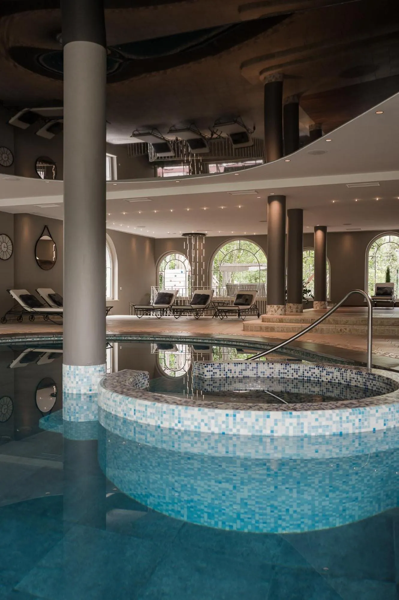 Hot Tub in Hotel Das Dorner