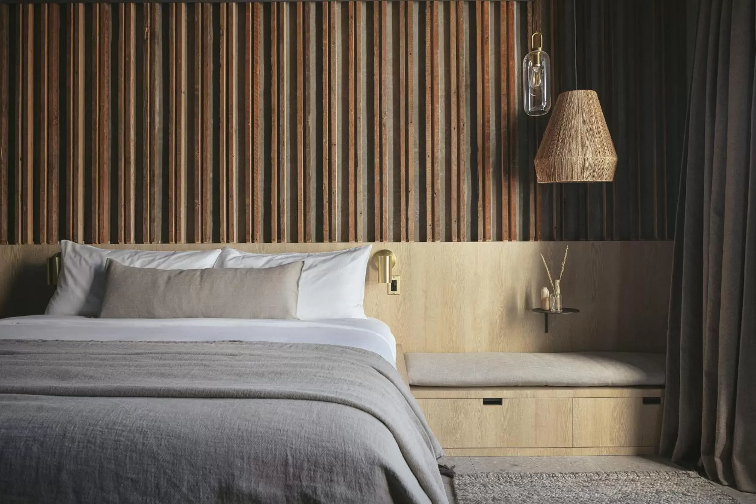 Bed in Drift Santa Barbara, a Member of Design Hotels Bed in Drift Santa Barbara, a Member of Design Hotels