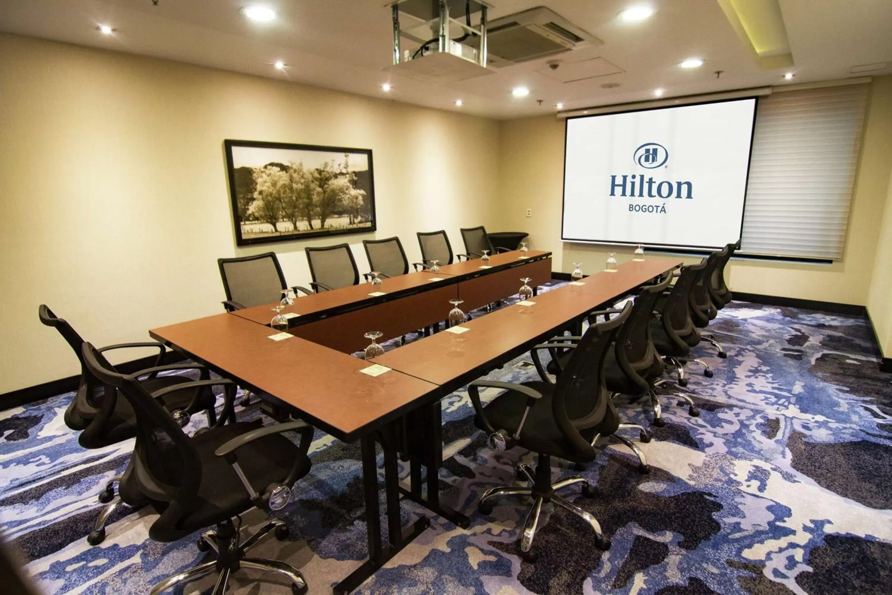 Meeting/conference room in Hilton Bogotá