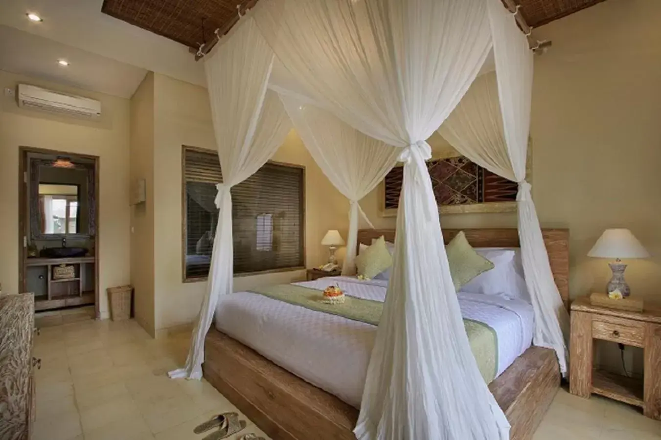 Bed in The Alena a Pramana Experience