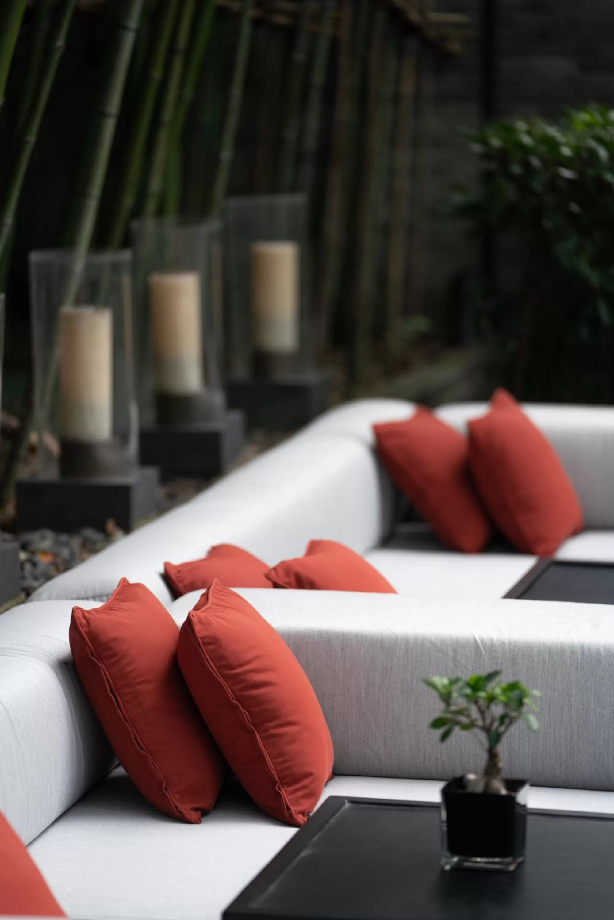 Seating area in The PuLi Shanghai