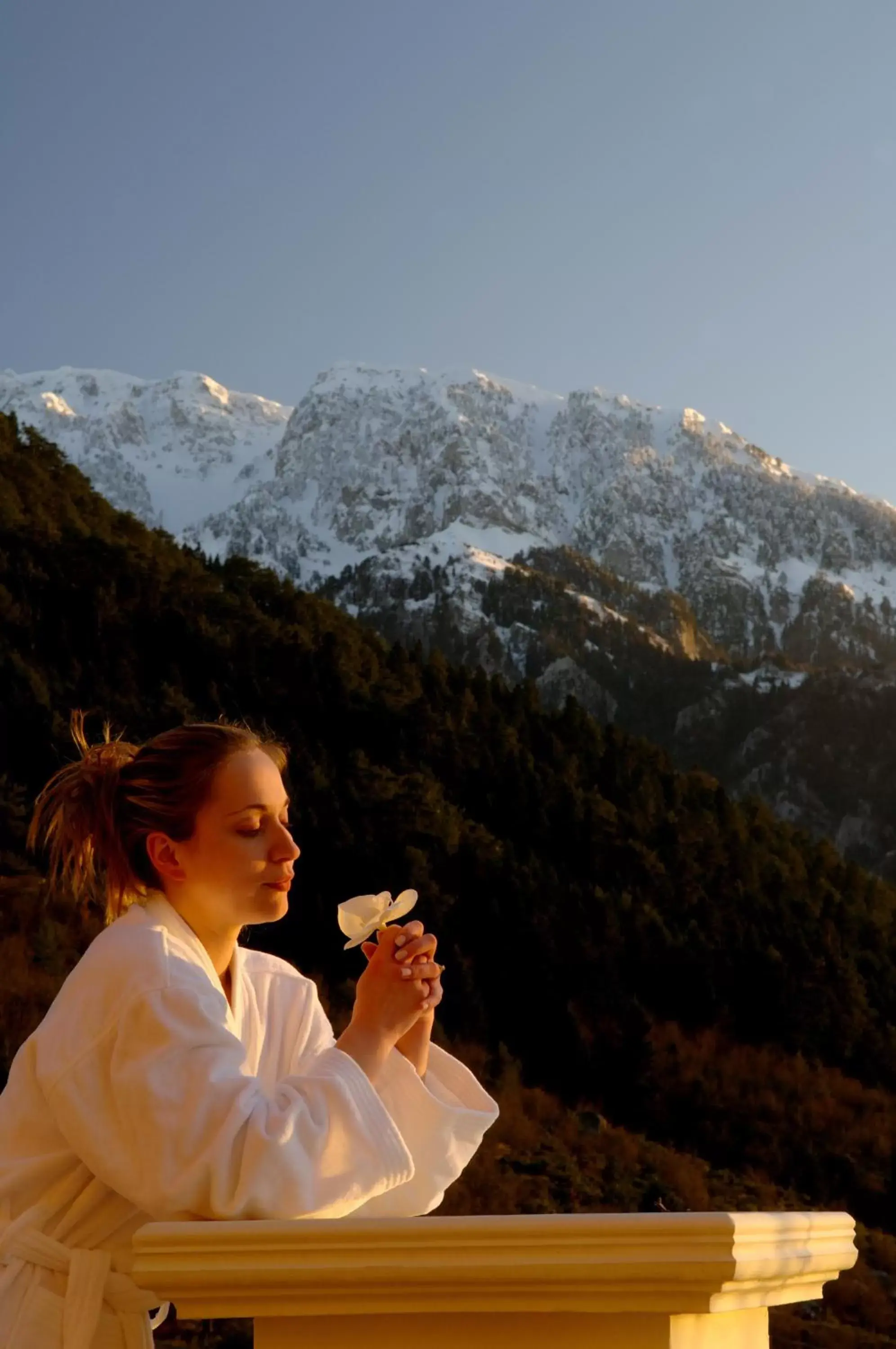 People in Konitsa Mountain Hotel