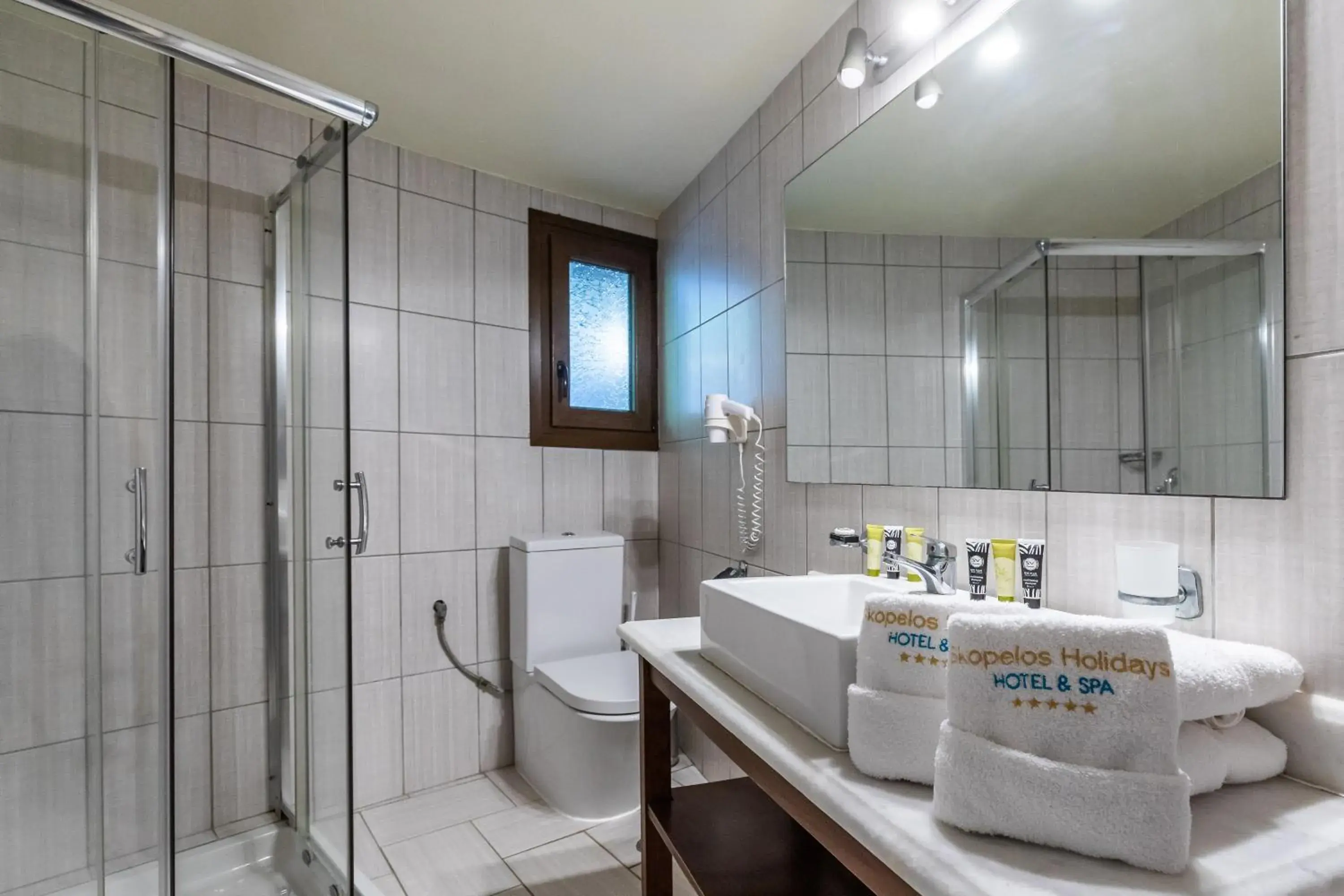 Bathroom in Skopelos Holidays Hotel & Spa