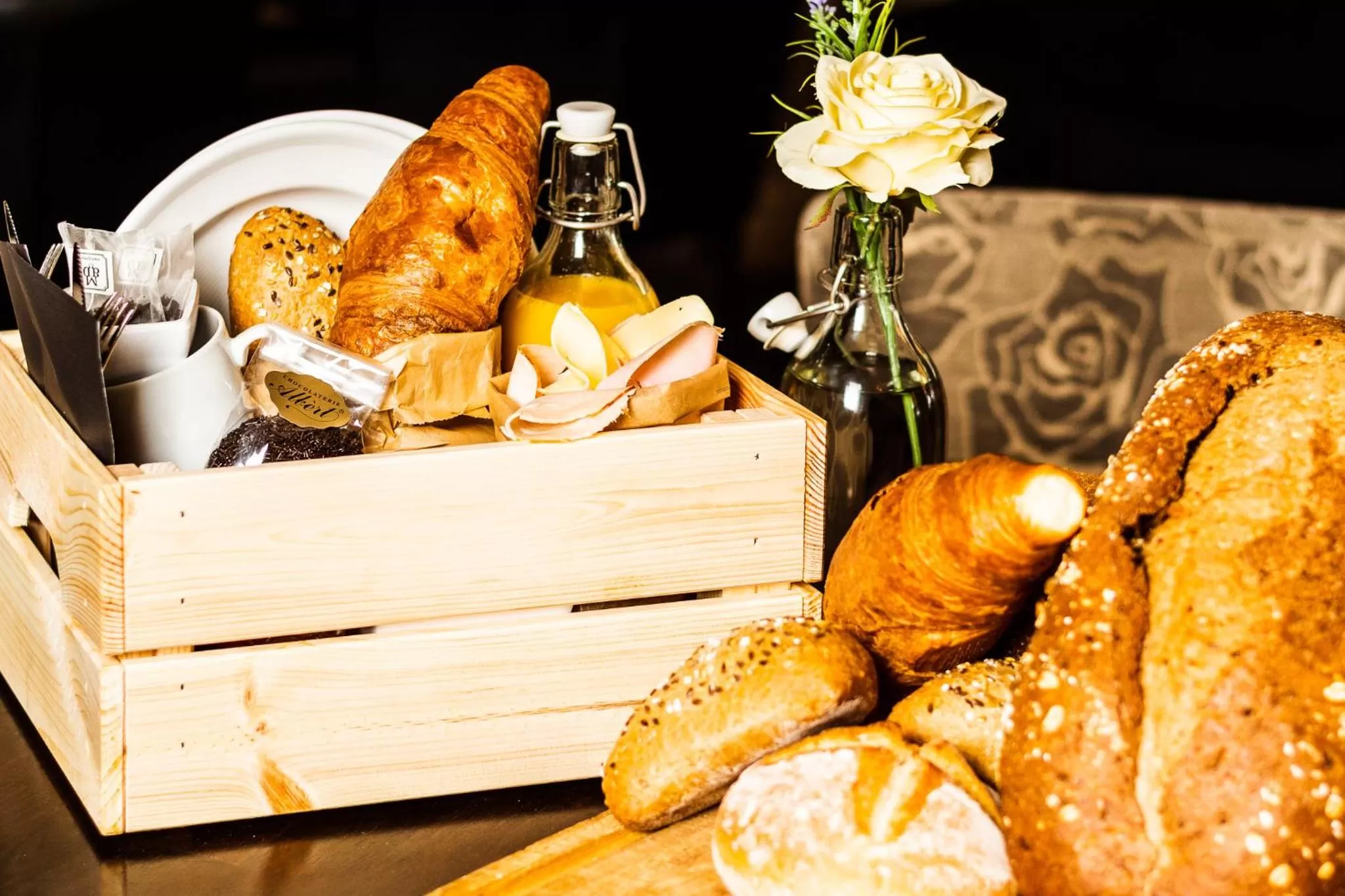 Food and drinks in De Pastorie Bed & Breakfast