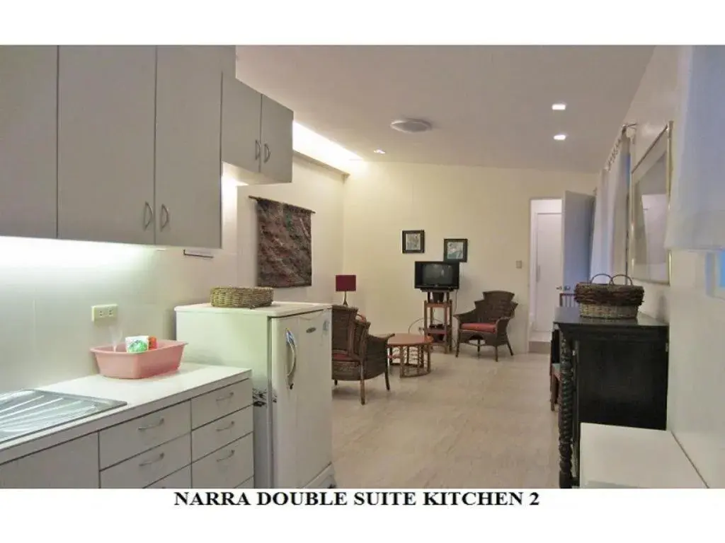 Kitchen/Kitchenette in Agreeable Family Baguio Suites