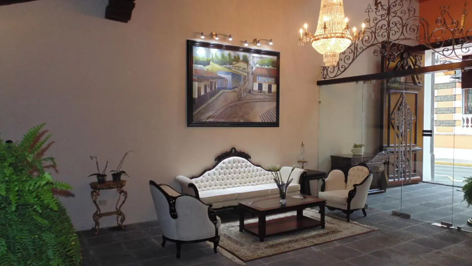 Living room, Seating Area in Hotel Boutique San Antonio