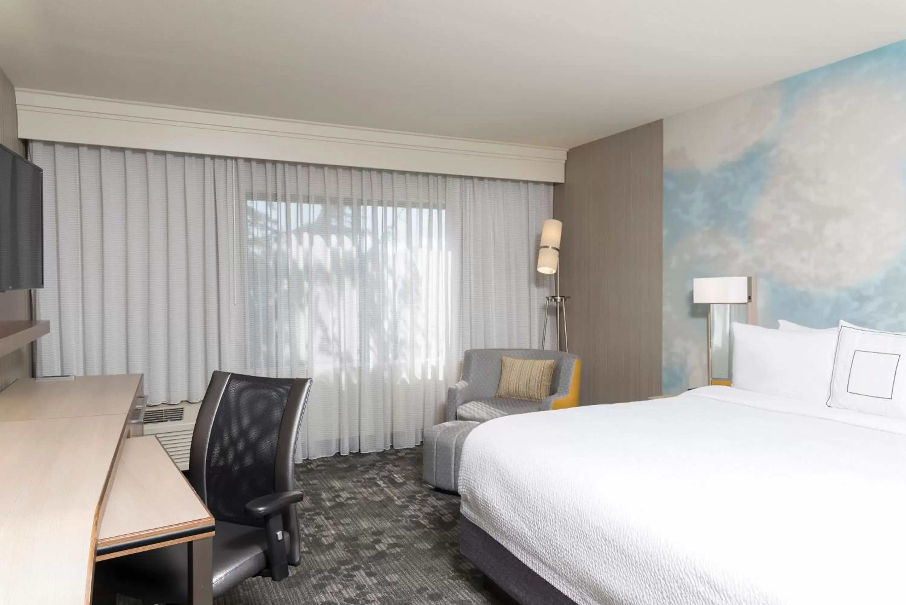 Bed in Courtyard by Marriott Livermore