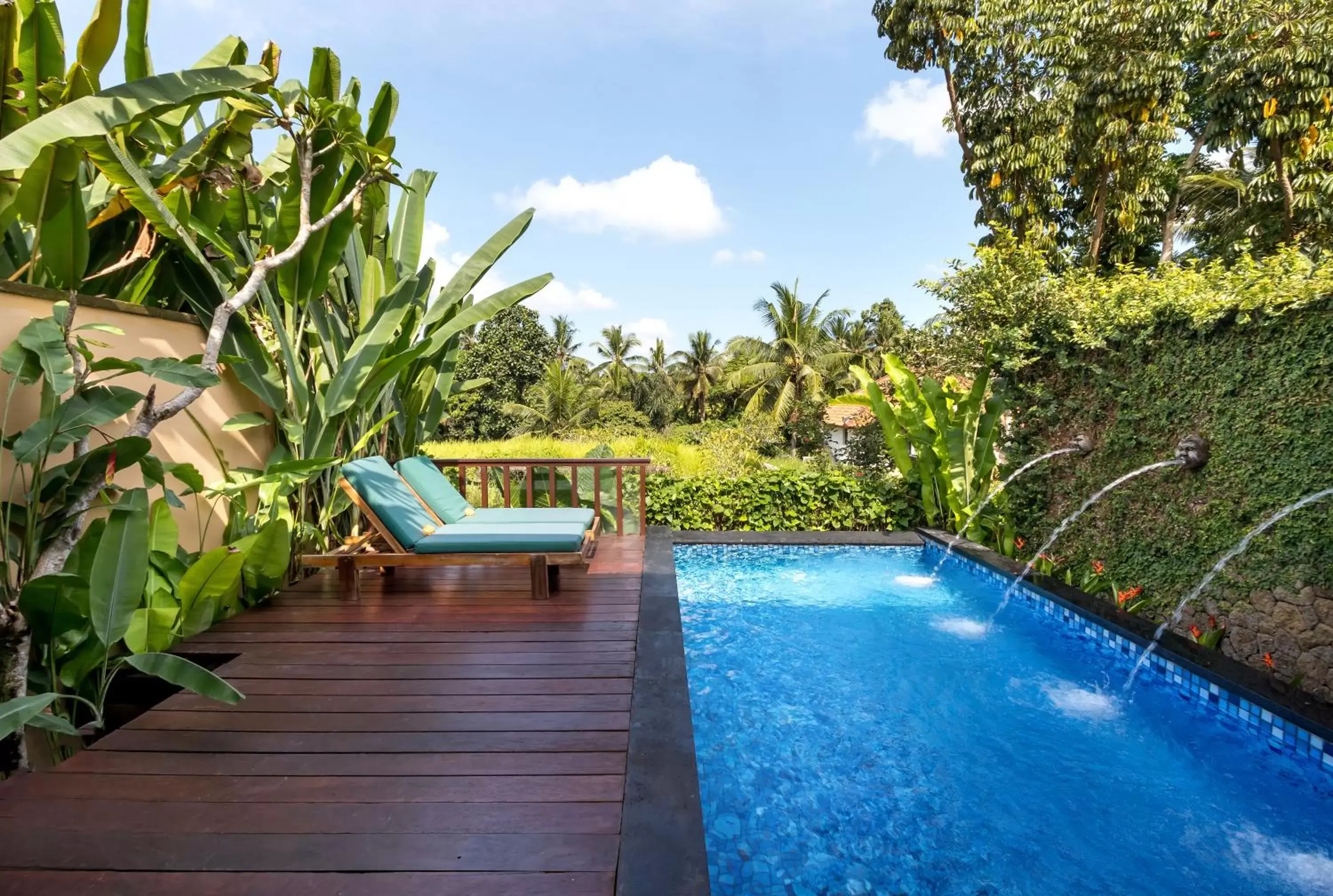 Swimming Pool in Ubud Green Resort Villas Powered by Archipelago