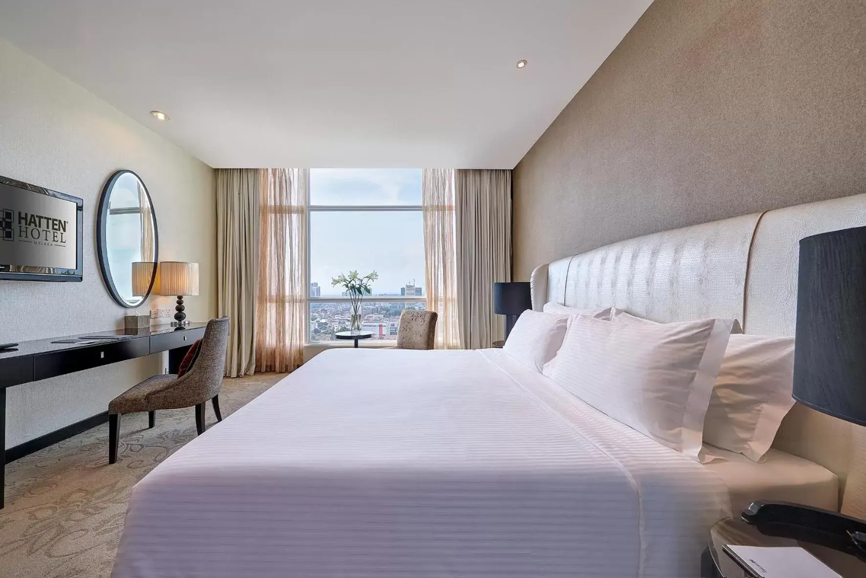 Bed in Hatten Hotel Melaka Bed in Hatten Hotel Melaka