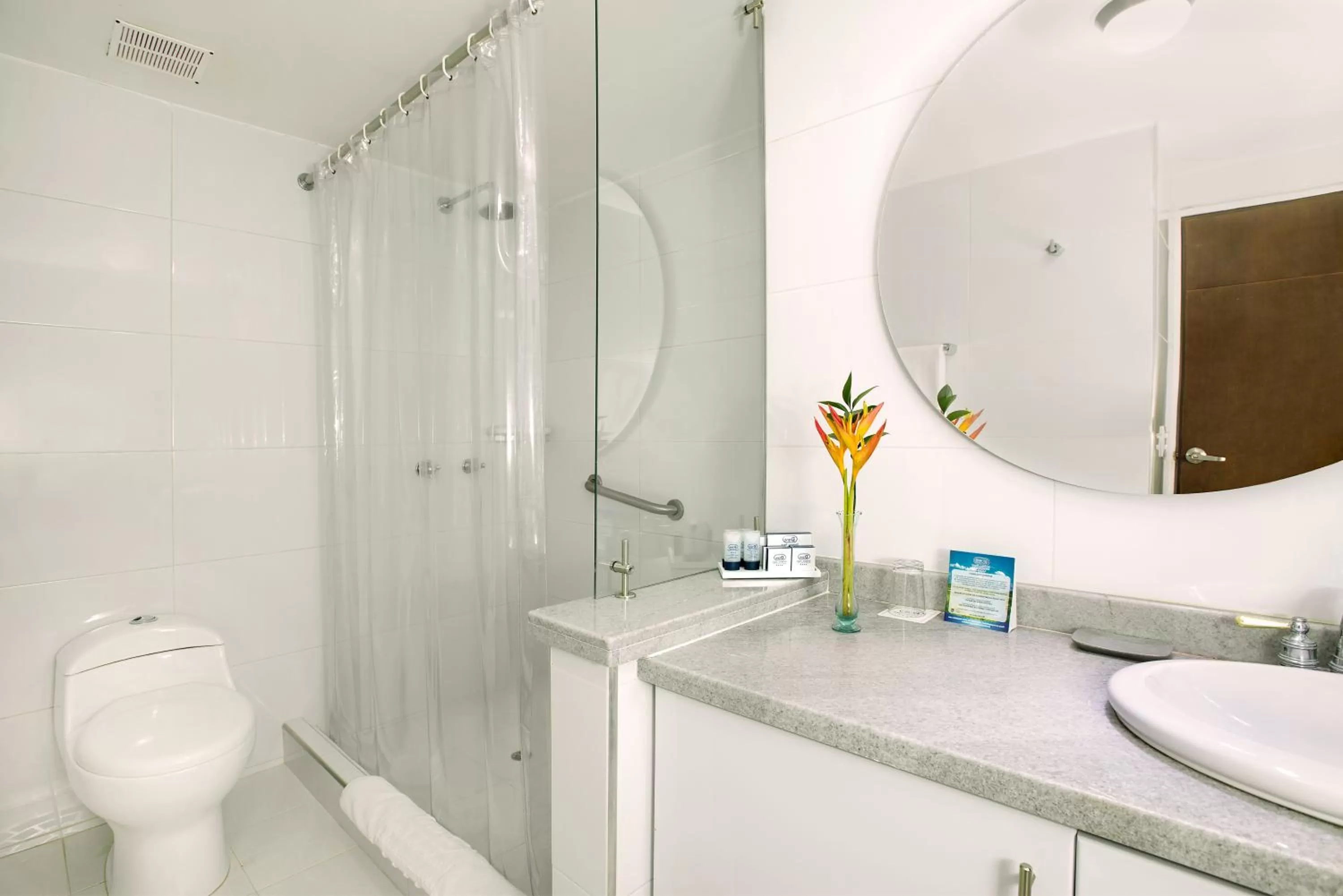 Bathroom in Hotel Dann Combeima