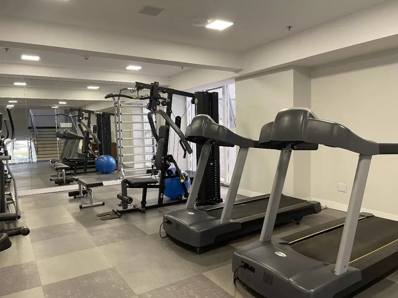 Fitness centre/facilities in Transamerica Executive Maringá Fitness centre/facilities in Transamerica Executive Maringá