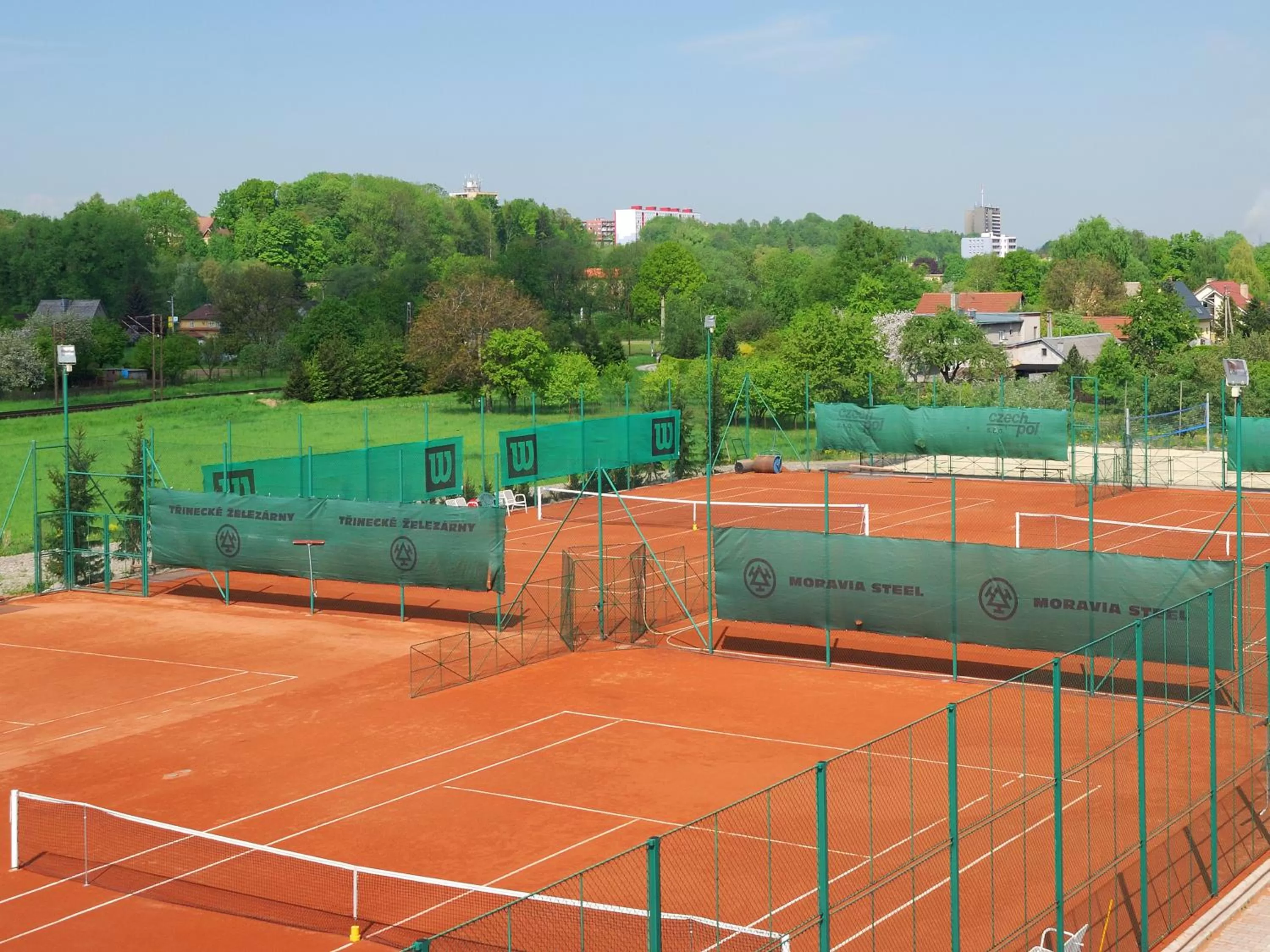 Tennis court in Hotel Vitality